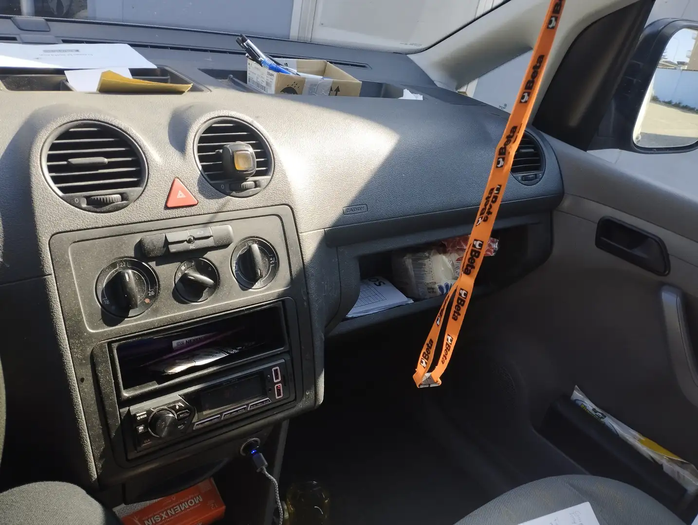 Volkswagen Caddy 2.0 benzina metano Bianco - 2