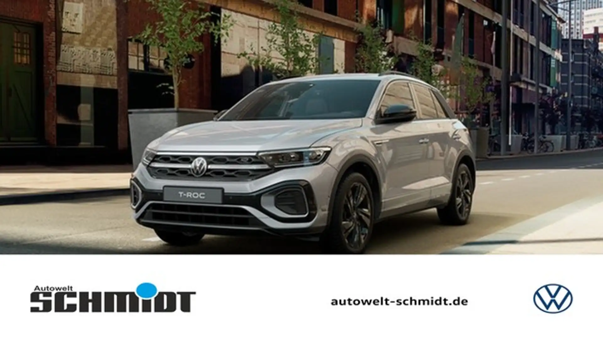 Volkswagen T-Roc R-Line 1.5 l TSI OPF 110 kW (150 P R-Line NAVI ... Silber - 1