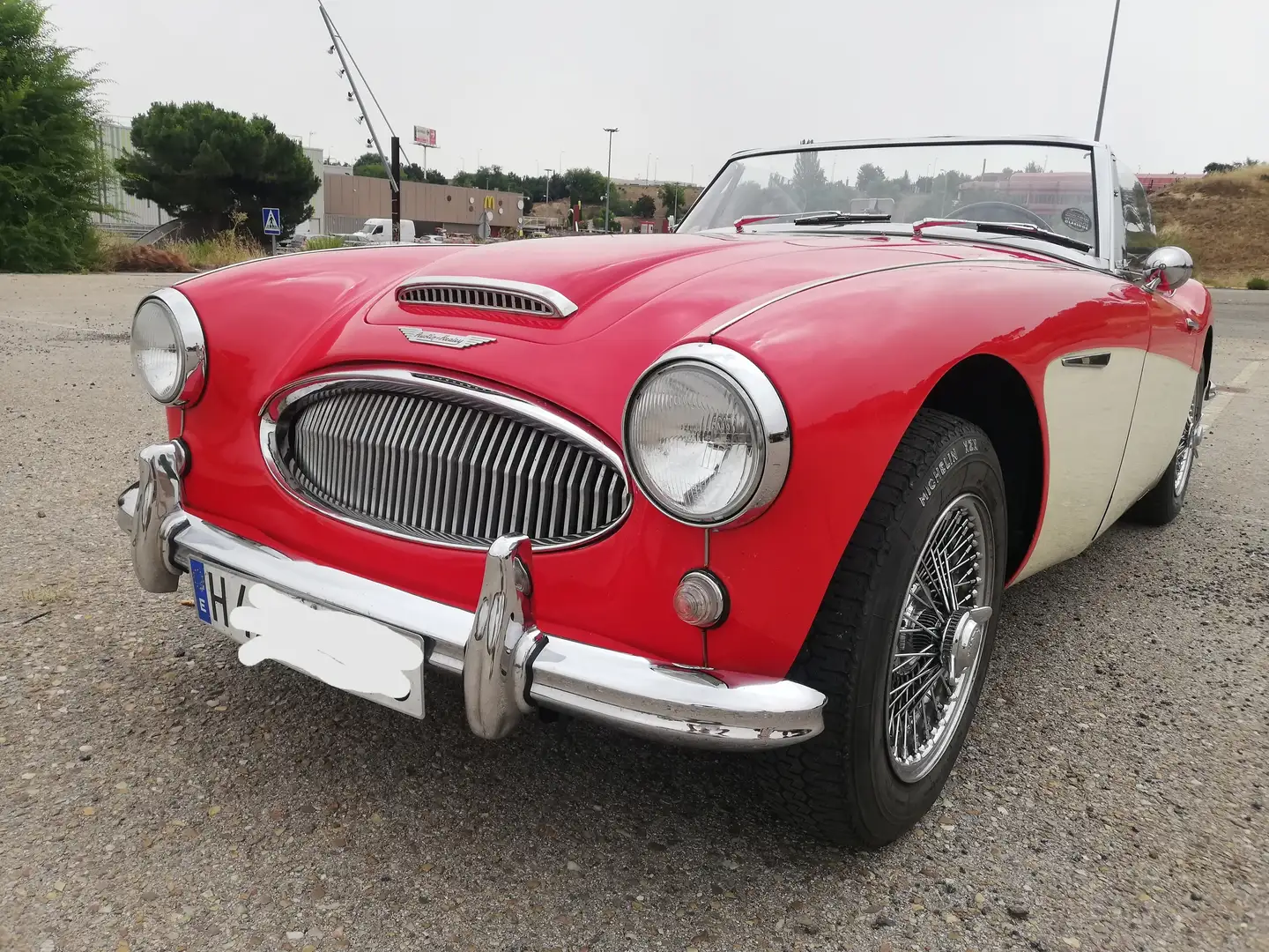 Austin-Healey 3000 MKII BJ7 Rojo - 1