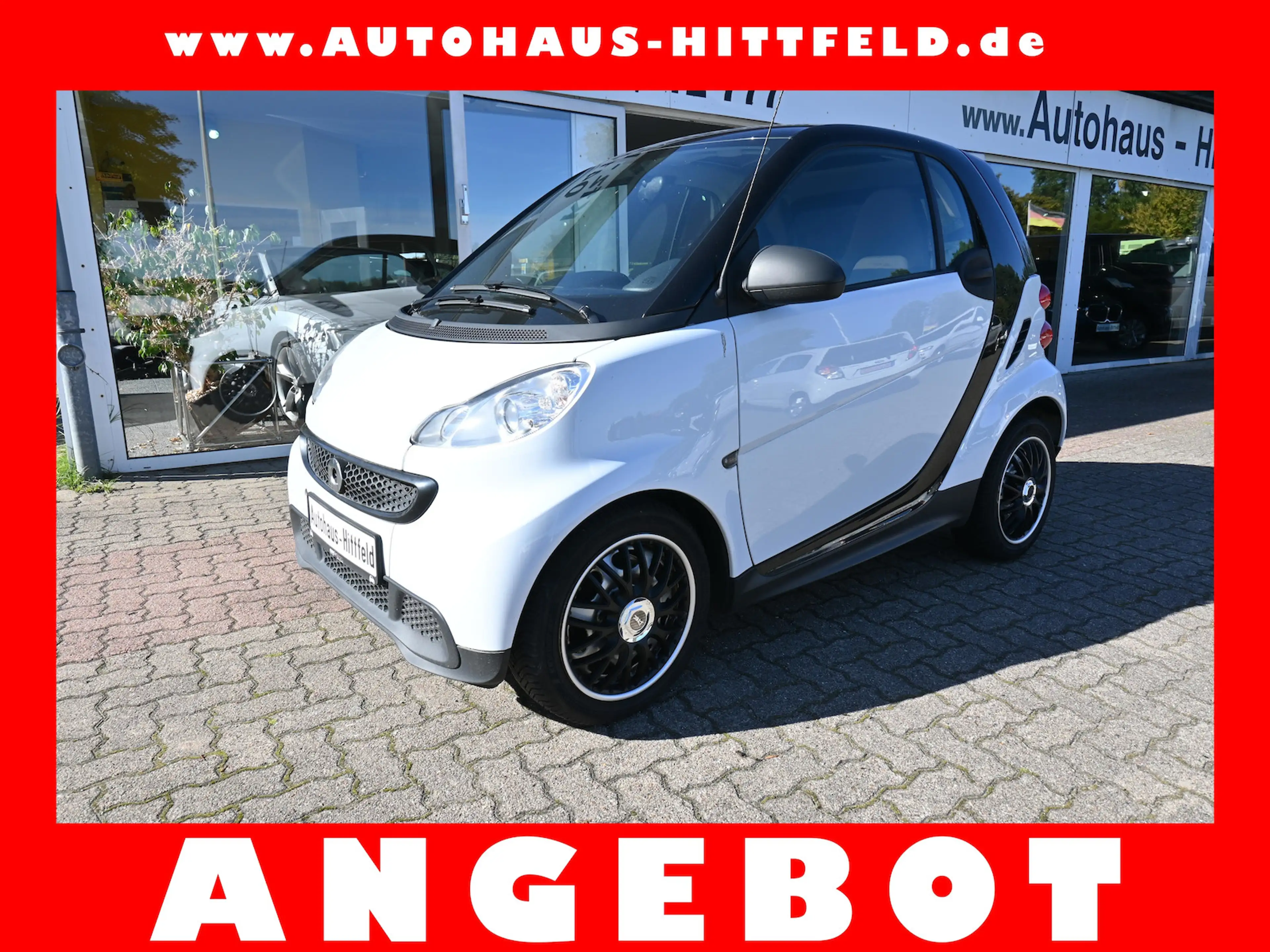 smart forTwo 1.0 coupe mhd 52 kW Servo Klimaaut Pano