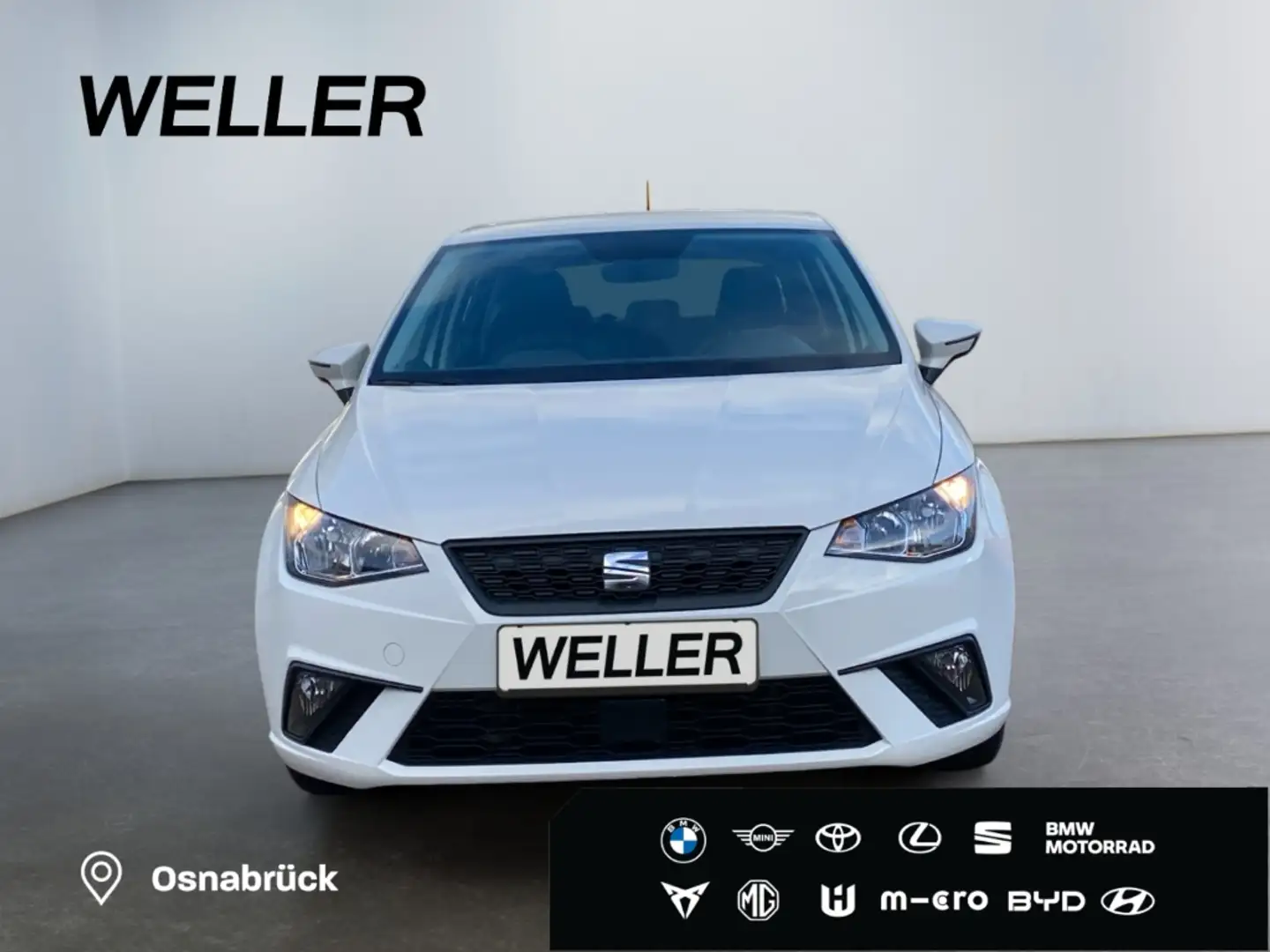 SEAT Ibiza 1.0 TSI S&S Style *CarPlay*SHZ*PDC*DAB* Weiß - 2