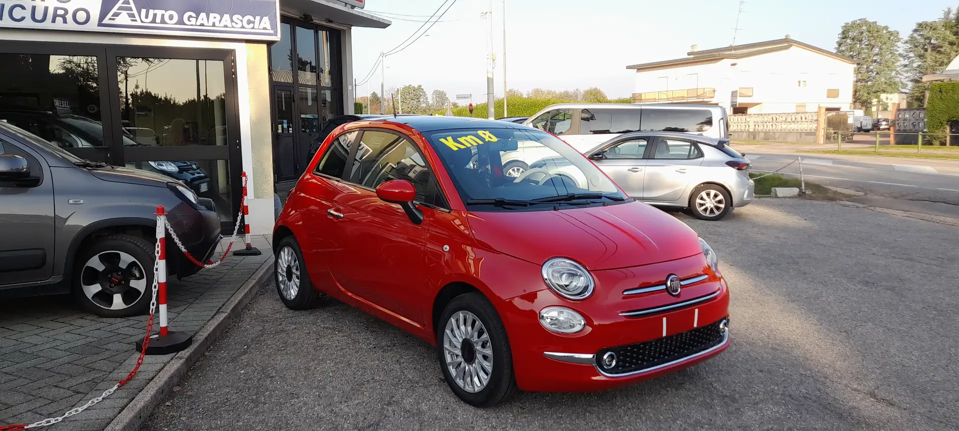 Fiat 500 1.0 hybrid Dolcevita 70cv  NEO PATENTATI!! Rosso - 1