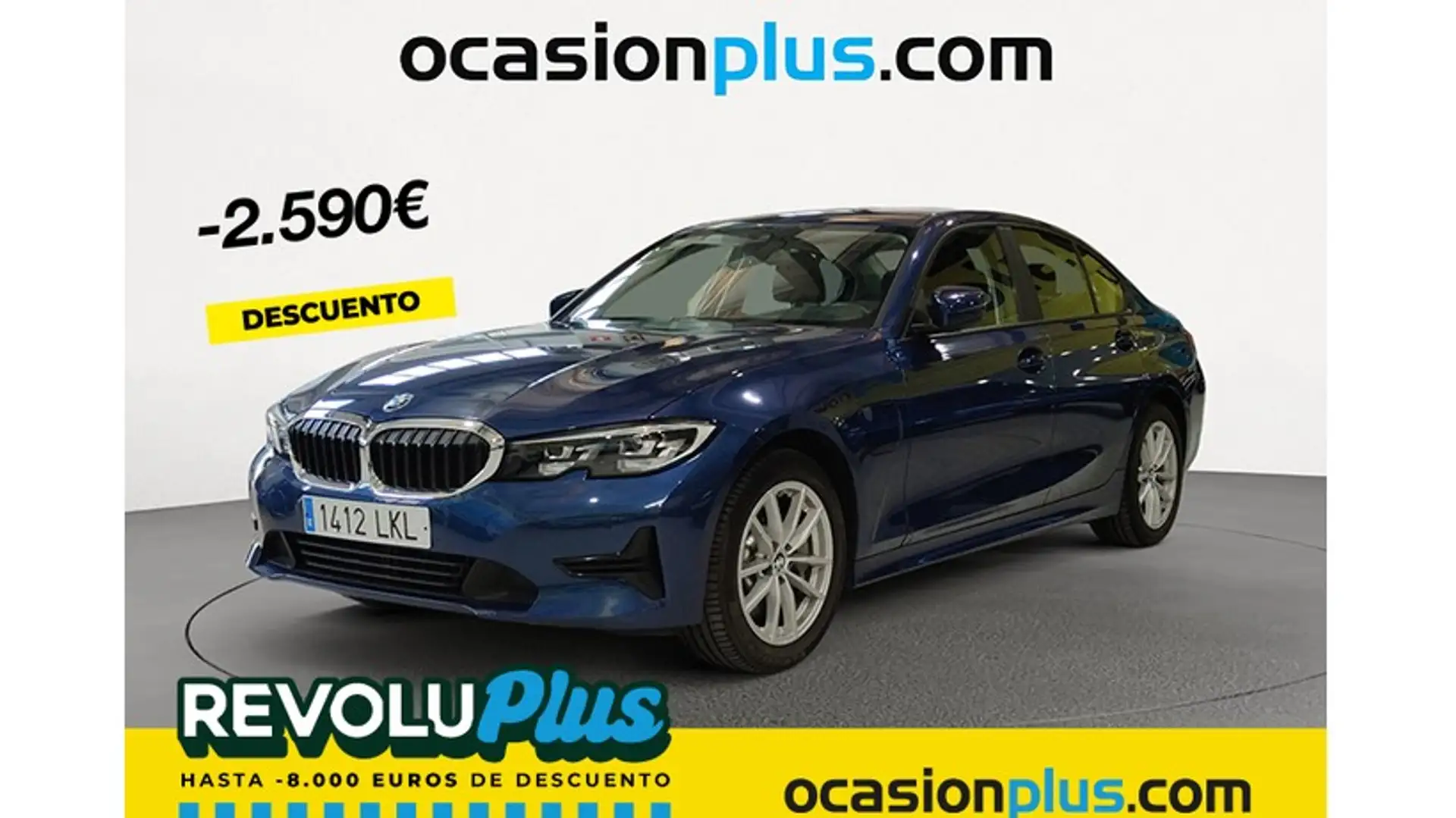 BMW 330 330e Bleu - 1
