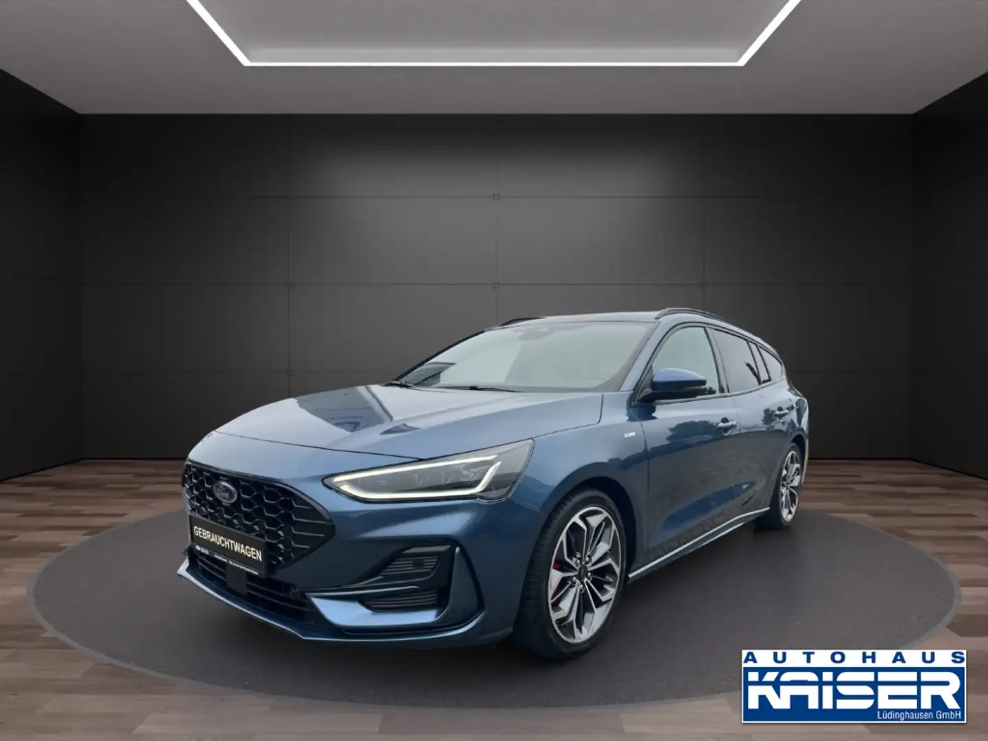 Ford Focus ST-Line X Leder LED Pano B&O elektr.Klappe Kamera Blau - 1