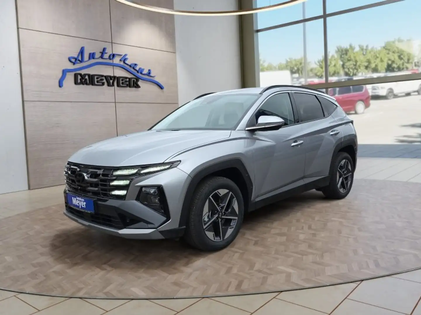 Hyundai TUCSON 1.6 T-GDI 18*Alu/LED/Navi/Keyless/Kamera ** Argent - 1