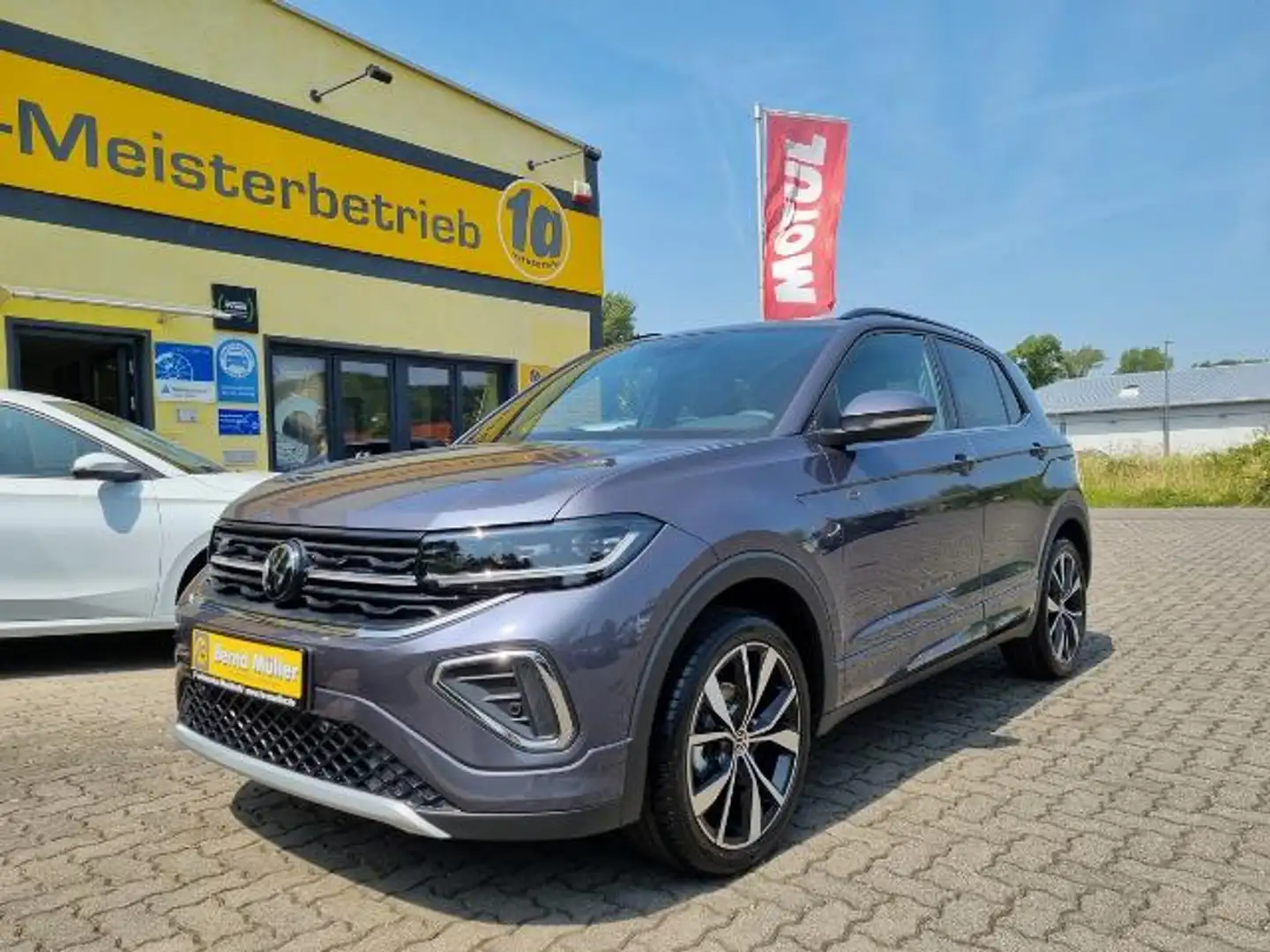 Volkswagen T-Cross 1.0 TSI R-Line Navi IQ-Light Kamera Gris - 2