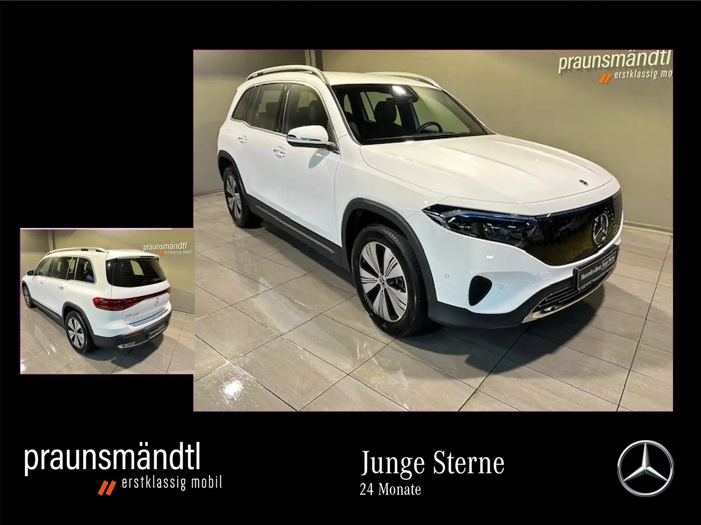 Mercedes-Benz EQB 350 4M Progressive MBUX/Tot/7Sitze/Ambi/Kame Blanc - 1