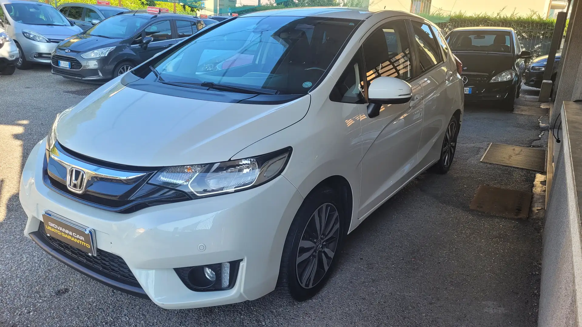 Honda Jazz Jazz III 2016 1.3 Elegance Navi Adas Bianco - 2