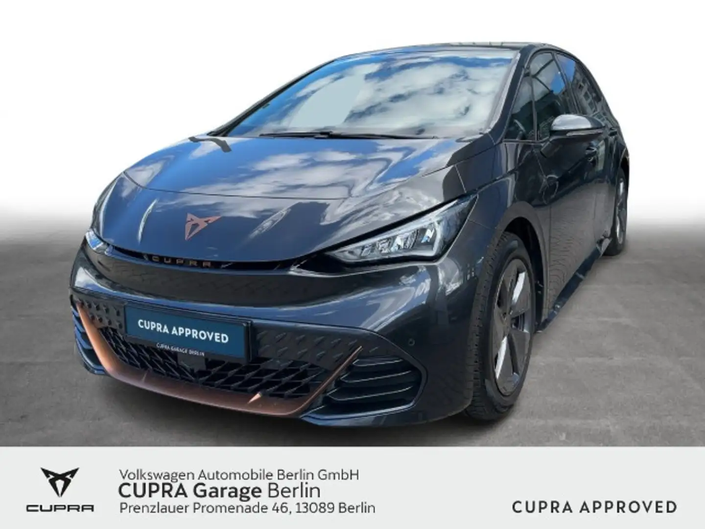 CUPRA Born 150/62 Climatronic Wärmepumpe Navi LED SHZ Gris - 1