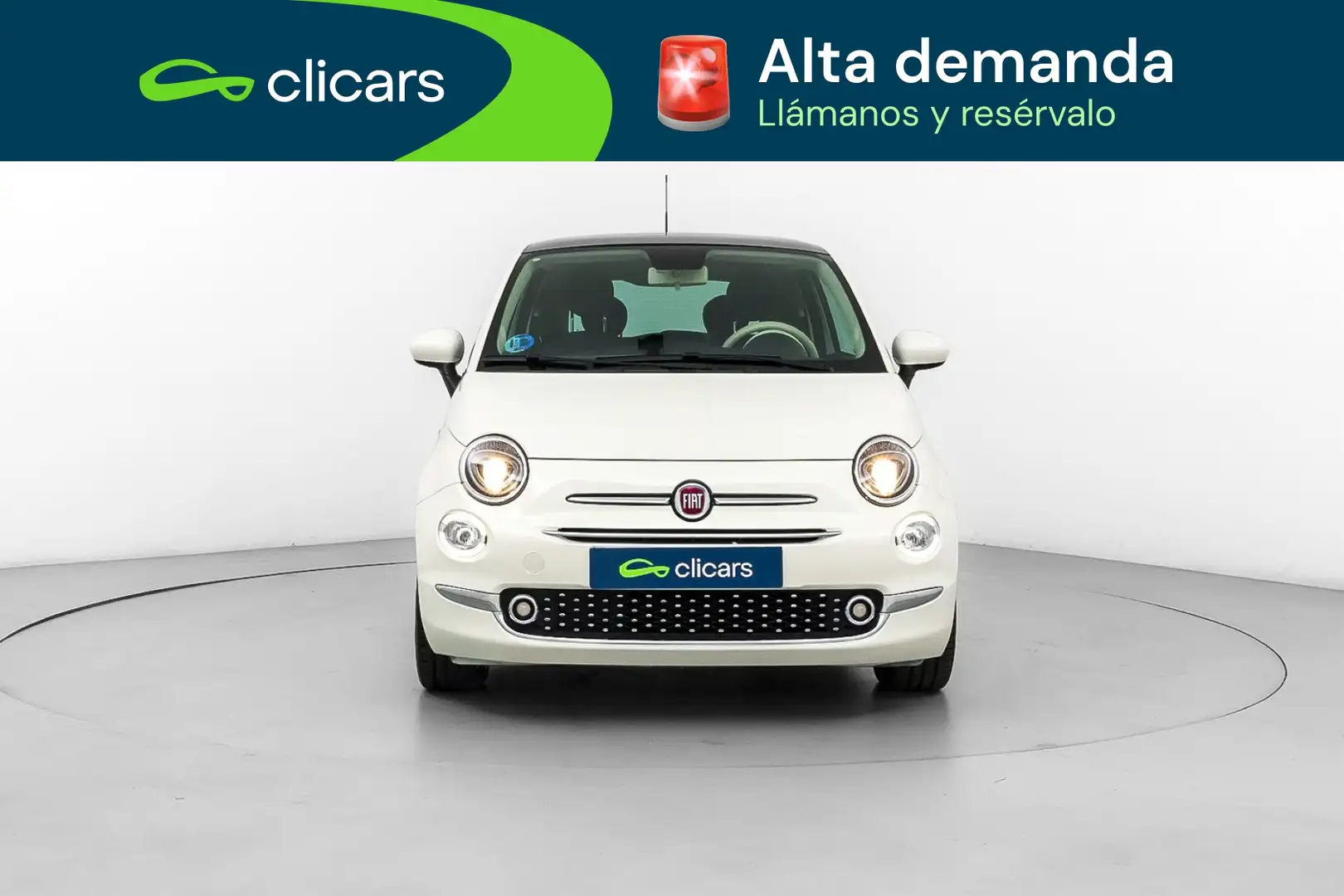 Fiat 500 1.0 Hybrid Monotrim 52kW Blanco - 2