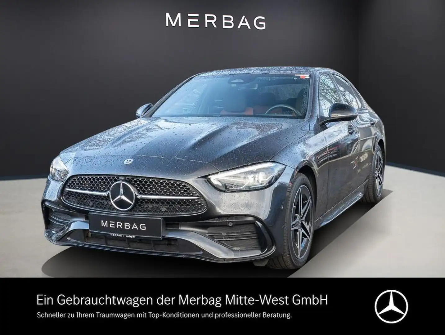 Mercedes-Benz C 300 e  e AMG NIGHT PANO ASSISTENZ-PAKET Grau - 1