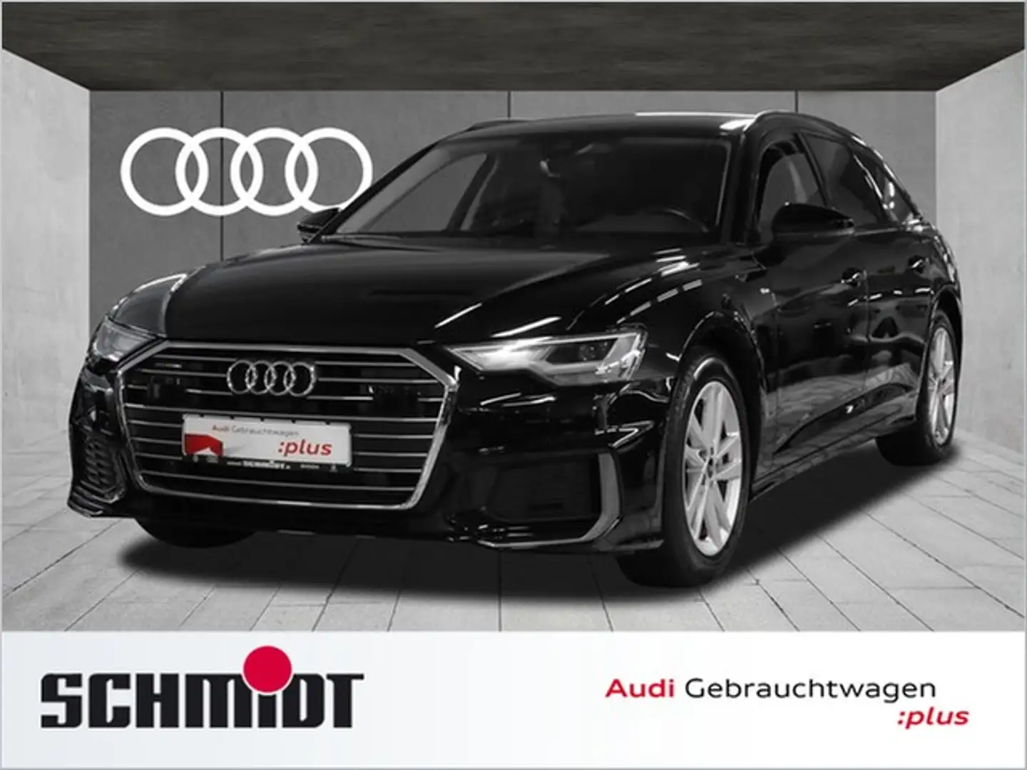 Audi A6 Avant 50 TFSI e quattro S line ACC AHK Navi+ Ka... Schwarz - 1