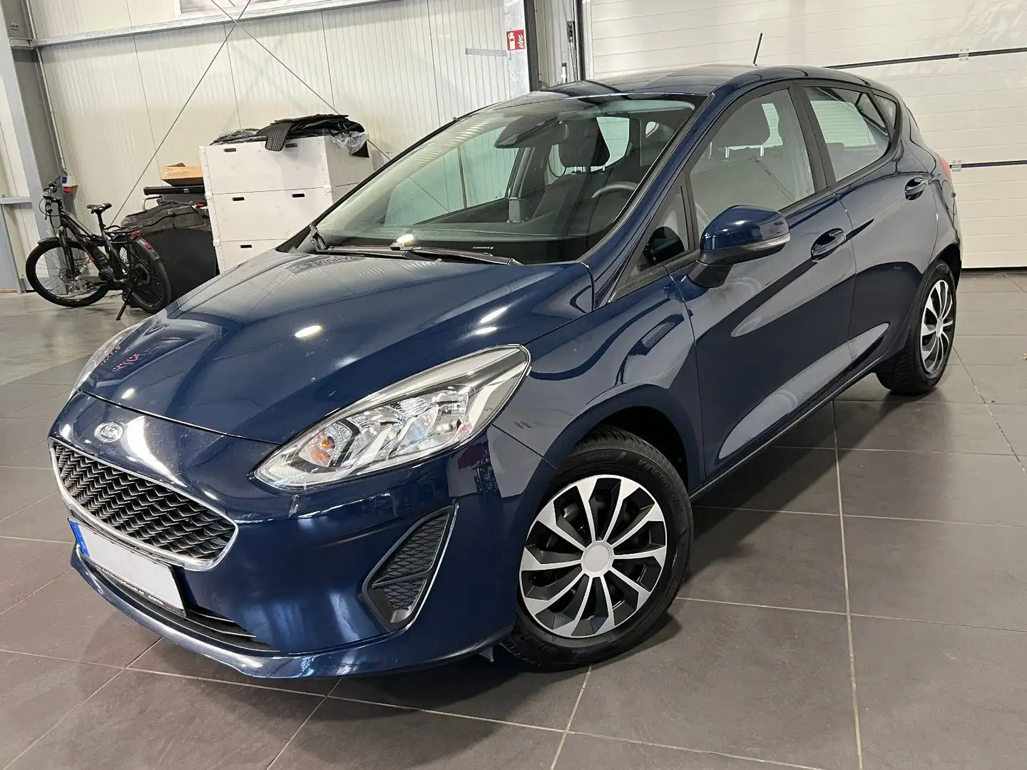 Ford Fiesta 1.5 TDCi **5-Türig*Klima*Spur*Bluetooth** Blau - 1