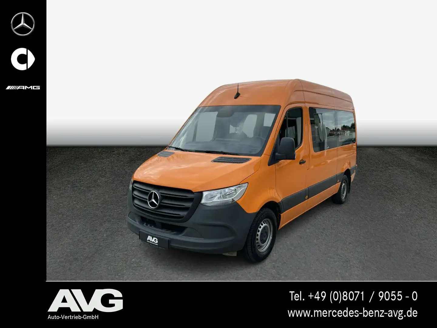 Mercedes-Benz Sprinter Sprinter 317 CDI Tourer L2H2 RFK AHK 3,5t. Klima Orange - 1