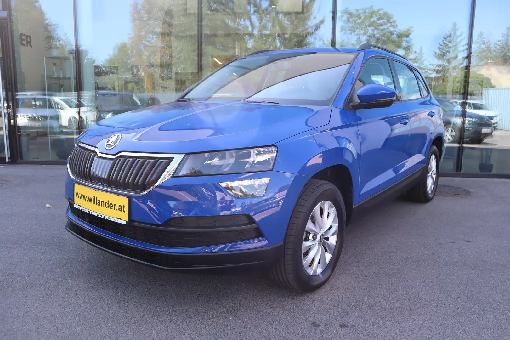 Skoda Karoq City TSI Blau - 1