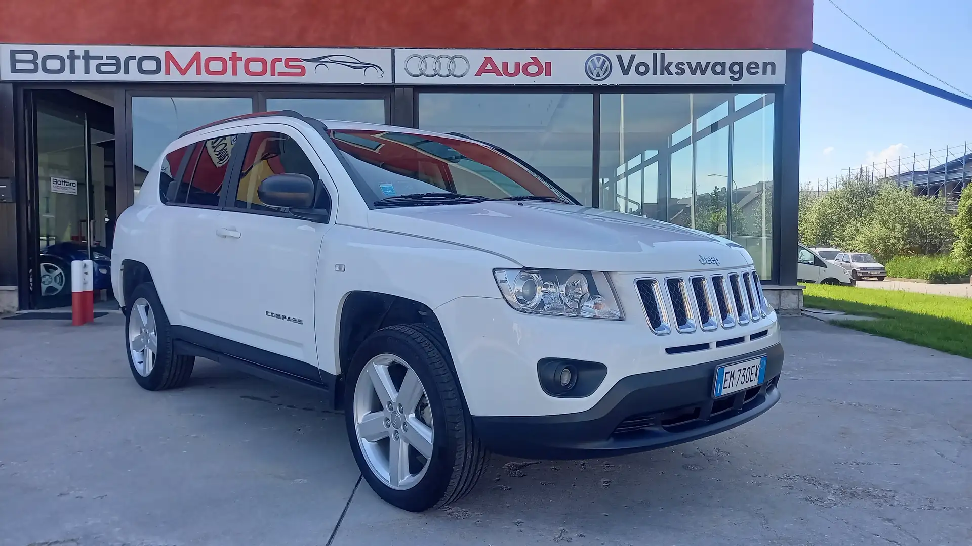 Jeep Compass 2.2 crd Limited 4wd 163cv Bianco - 1