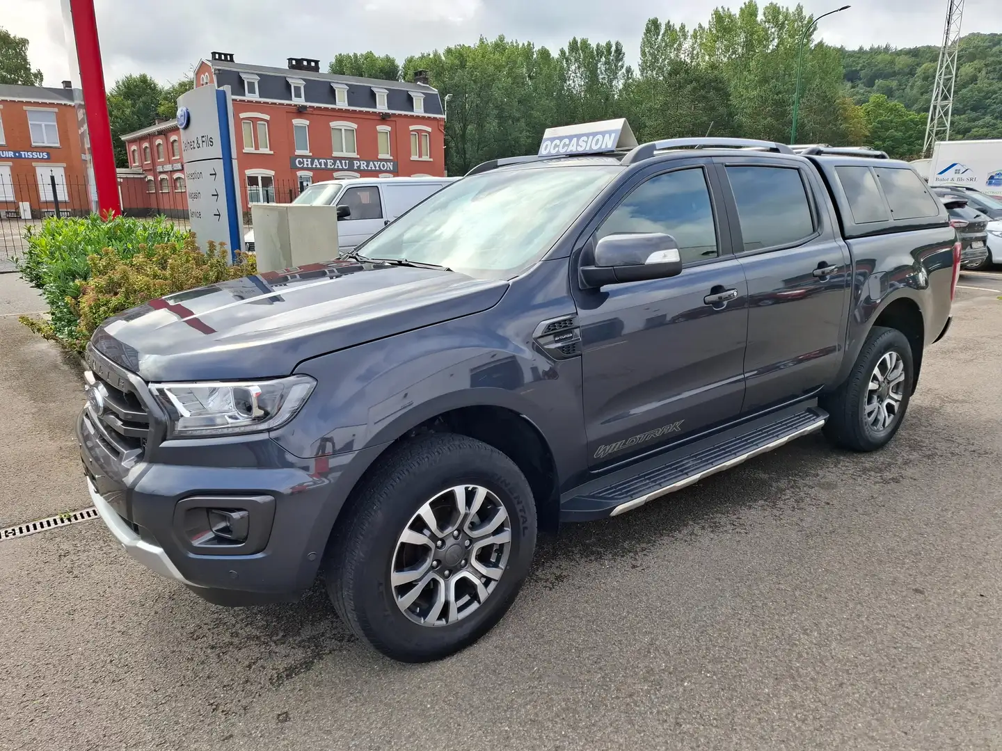 Ford Ranger 2.0 BiT EcoBlue Wildtrak (EU6.2) Gris - 1