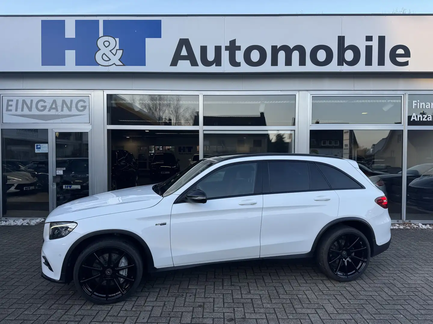 Mercedes-Benz GLC 43 AMG Pano 21Zoll HuD Burmester LED Weiß - 1
