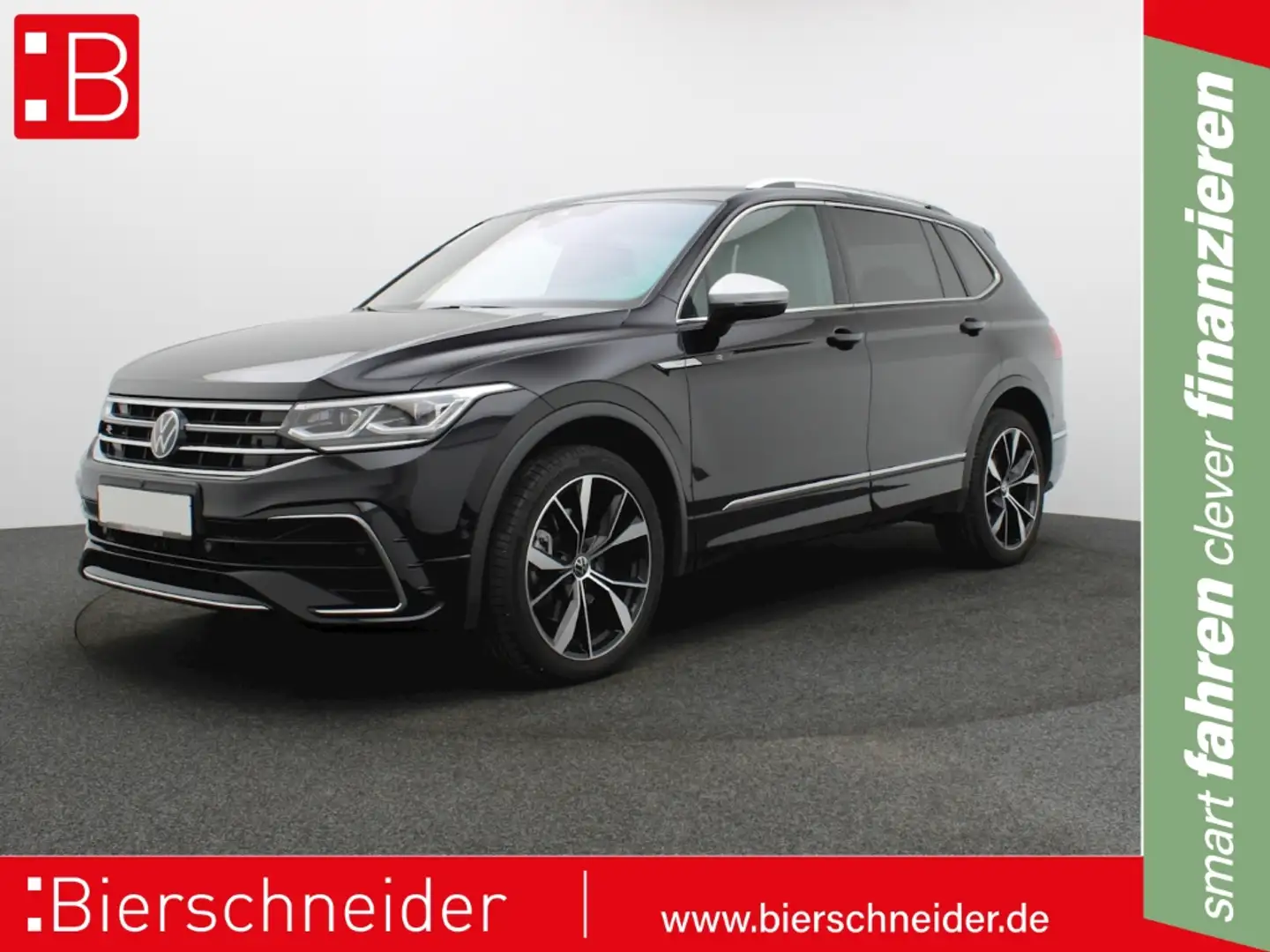 Volkswagen Tiguan Allspace 2.0 TSI DSG 4Mo. RLine AHK 7-S. VIENNA PANO KAMERA Schwarz - 1