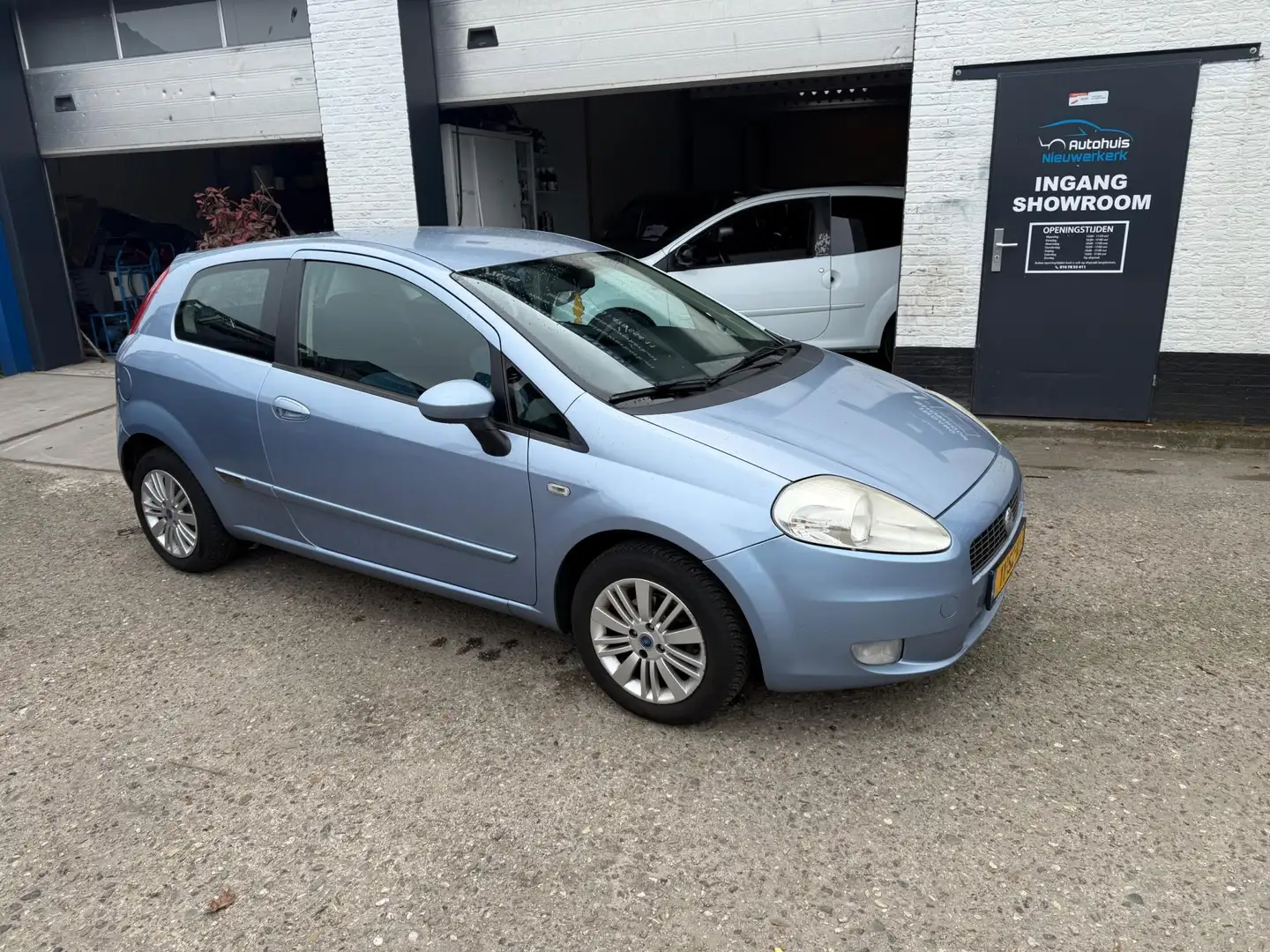 Fiat Grande Punto 1.4 Edizione Blue & Me- Met Onderhoudshistorie, Cl Blauw - 2