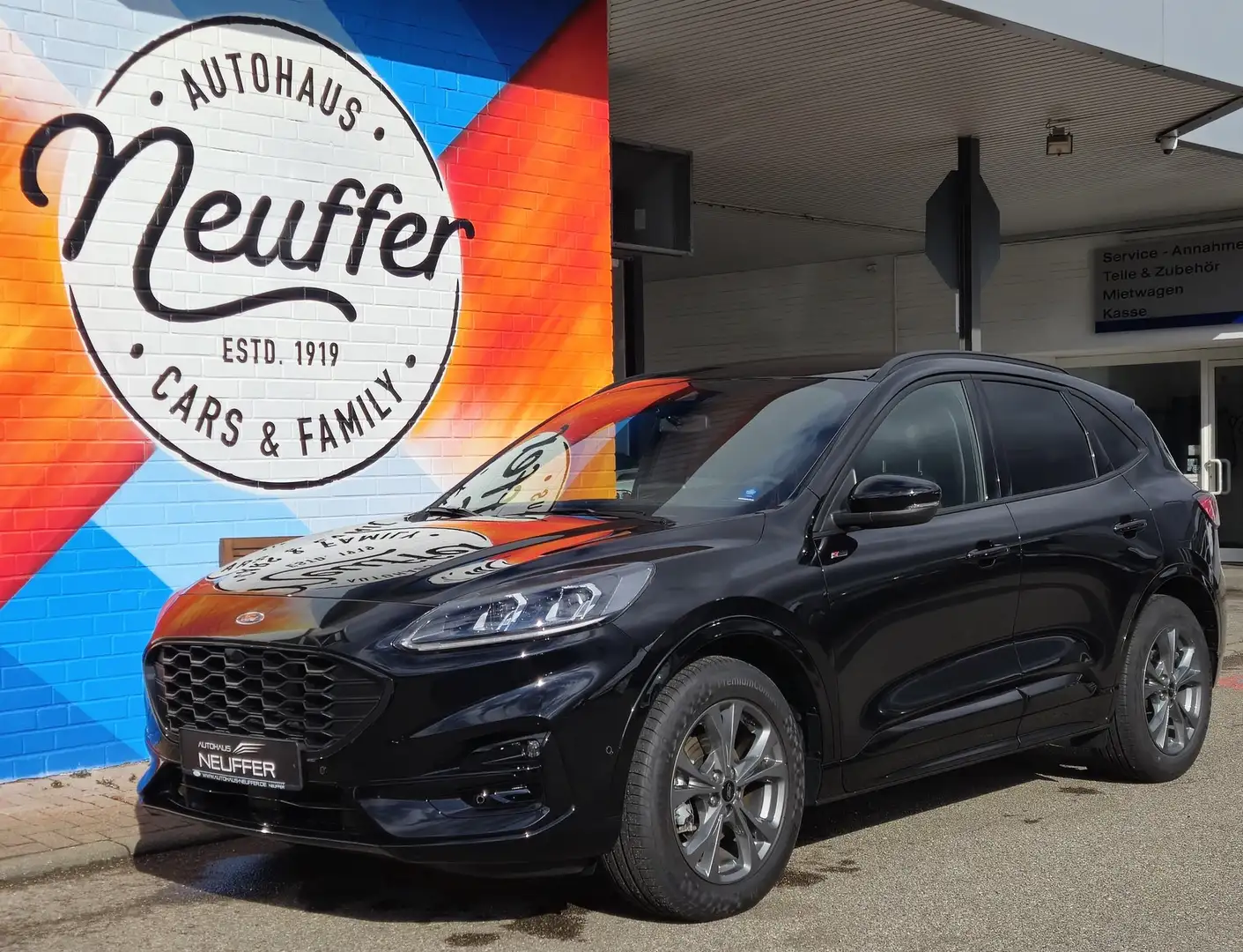 Ford Kuga Hybrid ST-Line X FHEV/ACC/LED Noir - 1