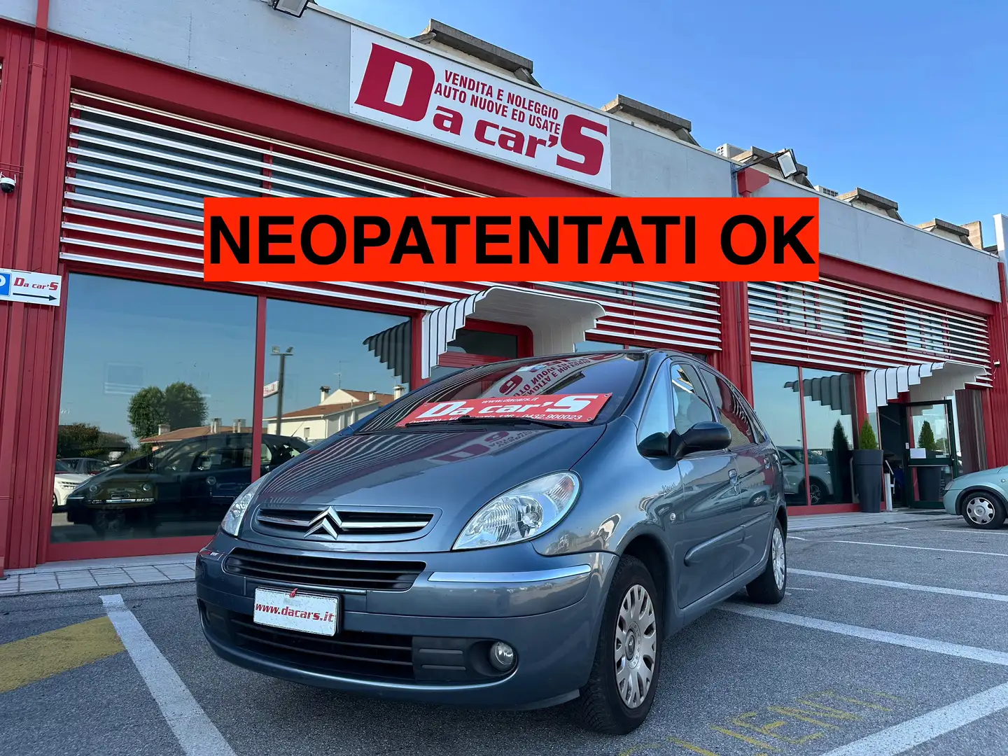 Citroen Xsara Picasso 1.6 hdi 16v Elegance 90cv, NEOPATENTATI OK! Gris - 1