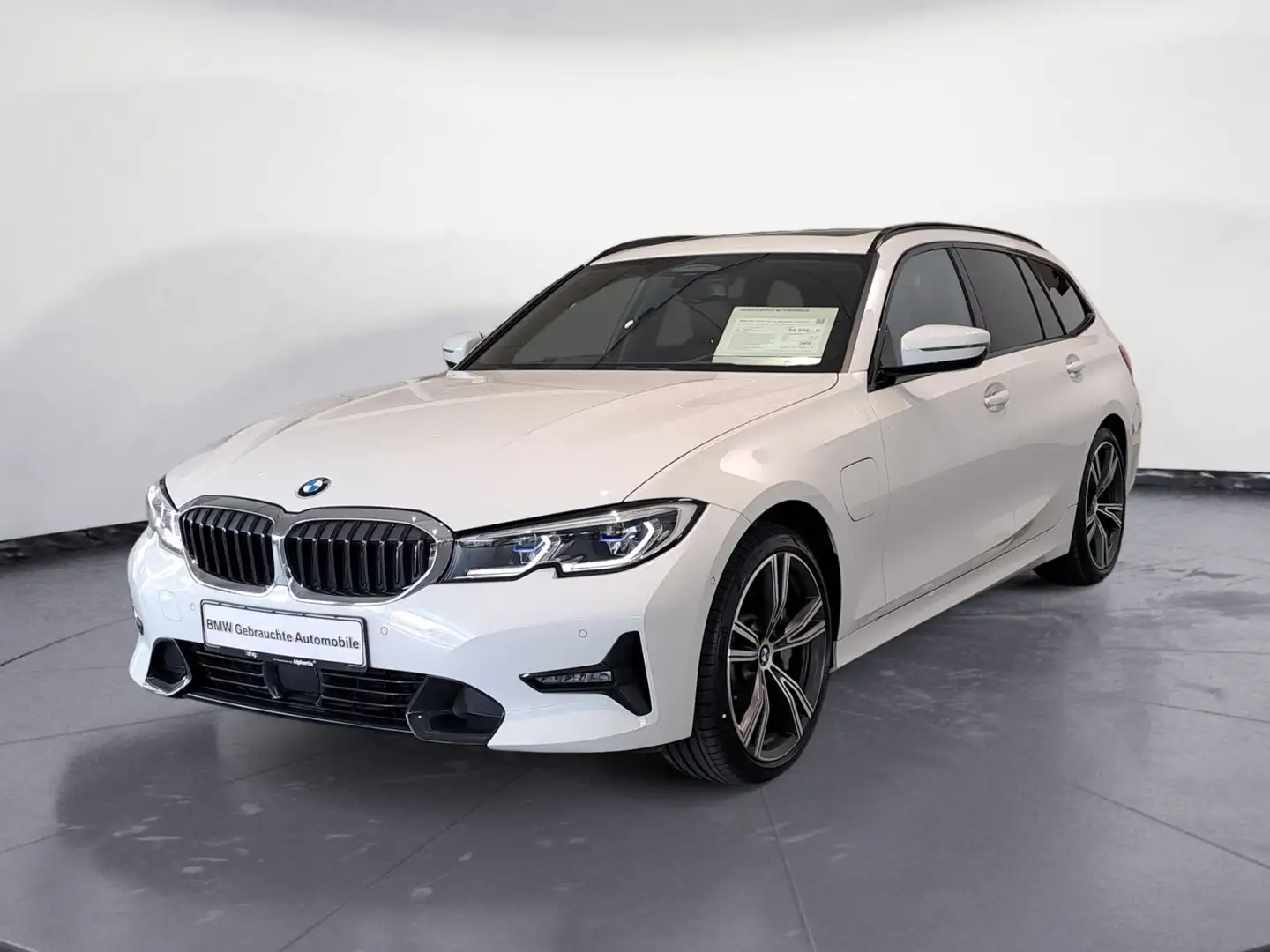 BMW 330 e xDrive Touring Sport Line Automatic AHK Rüc Weiß - 2