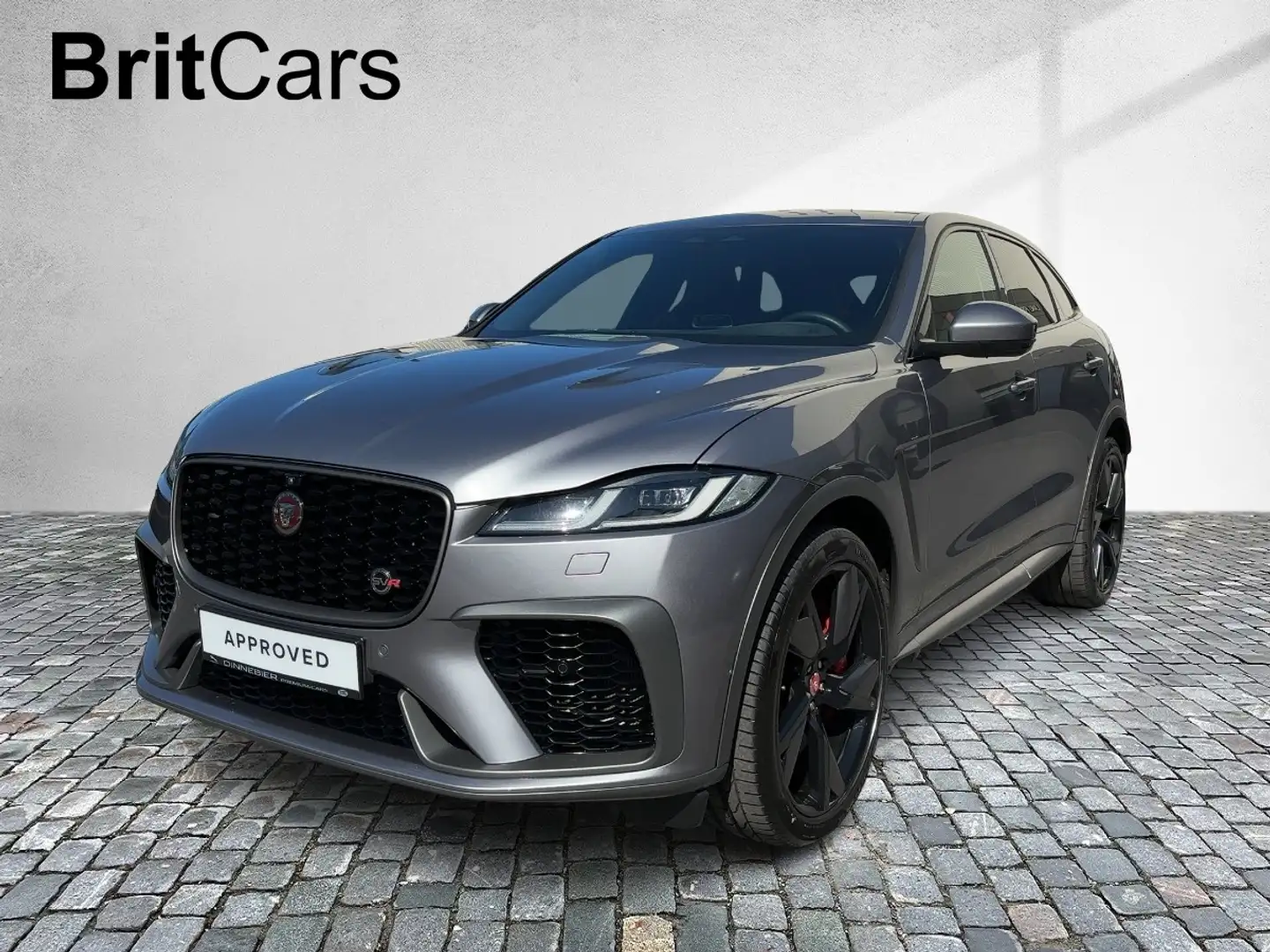 Jaguar F-Pace P550 AWD SVR FLA ACC 360 SpurH LM SD LED Gris - 1