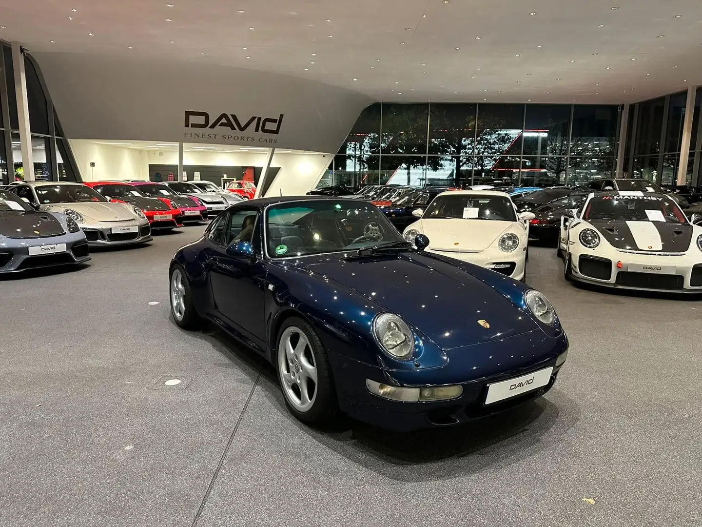 Porsche 993 Carrera S*Motorüberholung*Alter Brief* Blau - 1
