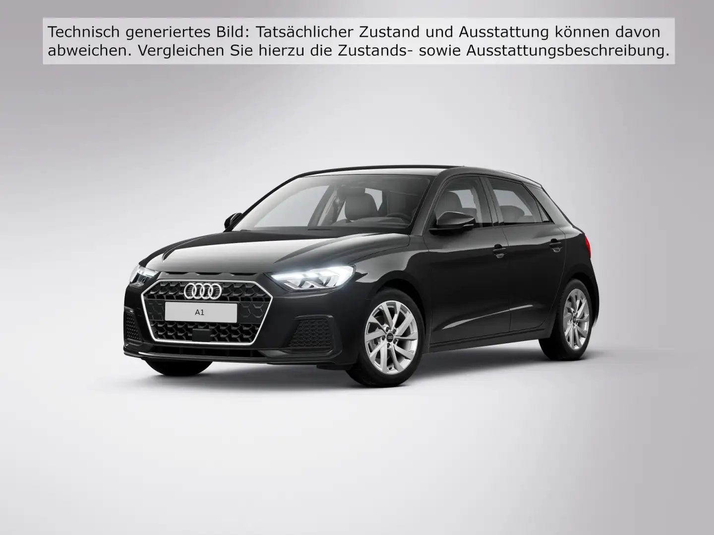 Audi A1 25 TFSI advanced LED virtC SHZ PDC+ Schwarz - 2