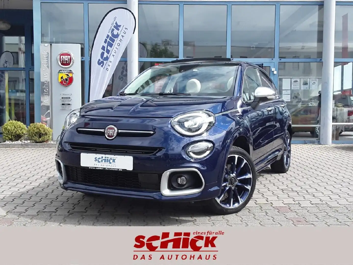 Fiat 500X 500X 1.3 GSE DCT Yacht Club Capri 150PS Blau - 1