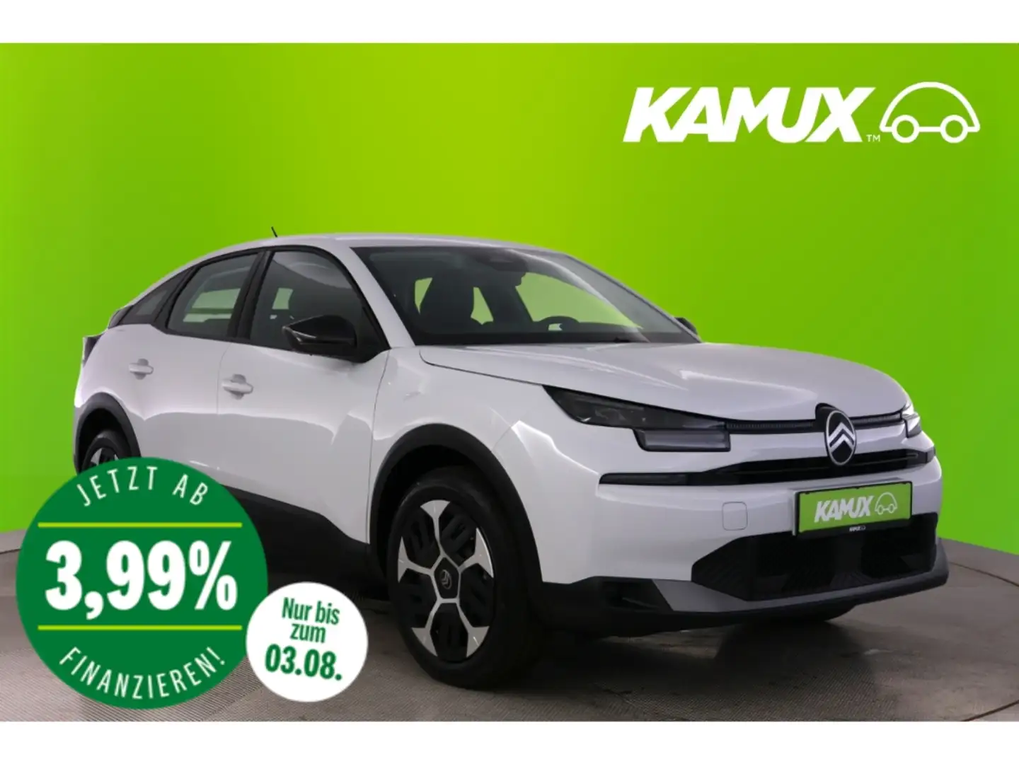 Citroen C4 1.2PureTech Aut.Plus+LED+KAMERA+TEMPO+PDC Weiß - 1