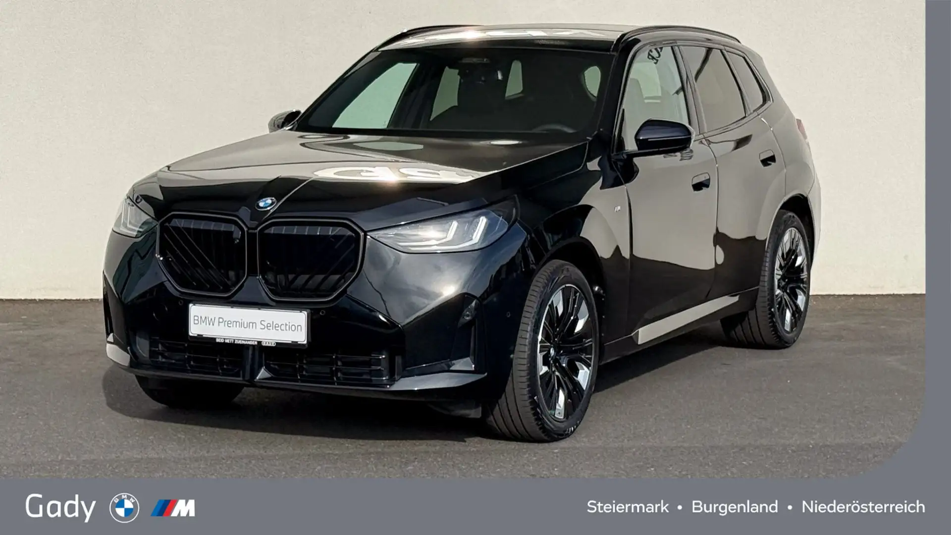BMW X3 20d xDrive M-Sportpaket Pro Schwarz - 1