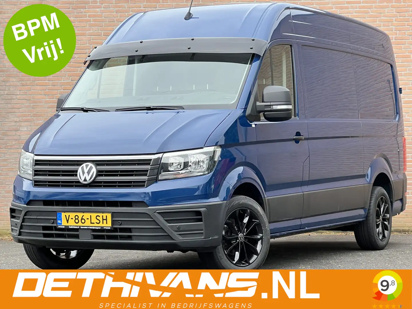 Volkswagen Crafter 2.0TDI 140PK DSG L3H3 / 3.000KG Trekhaakgewicht / Blauw - 1