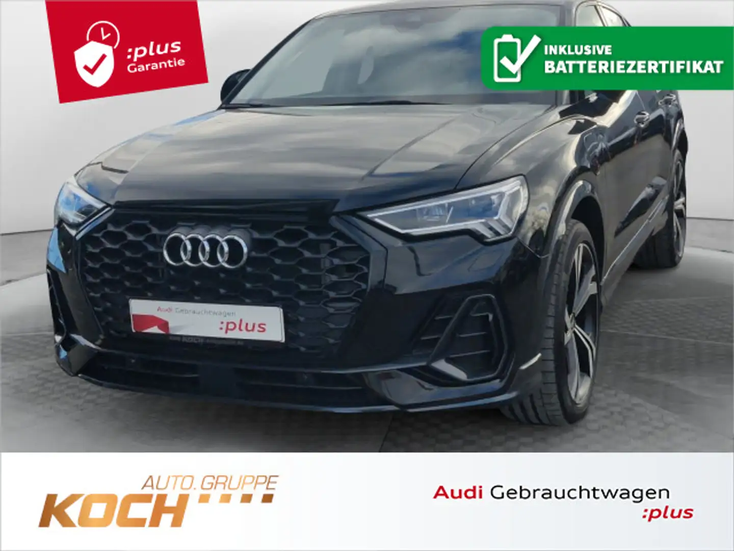 Audi Q3 45 TFSI e S-Tronic, LED, Navi, RFK, Noir - 1