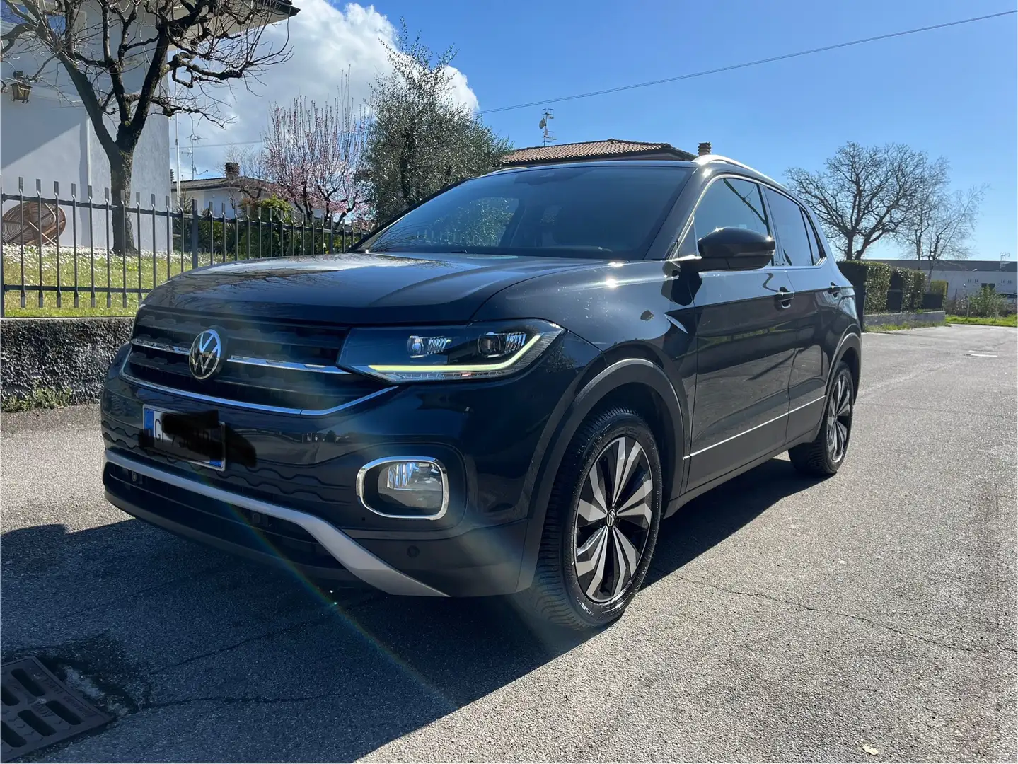 Volkswagen T-Cross T-Cross 2019 1.5 tsi Advanced 150cv dsg siva - 1