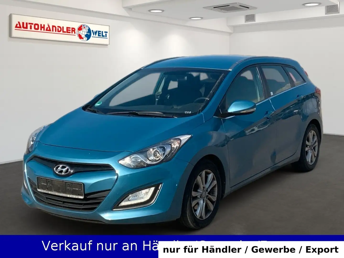 Hyundai i30 Kombi 1.6 CRDI T-Leder ALU SHZ Style Blau - 1