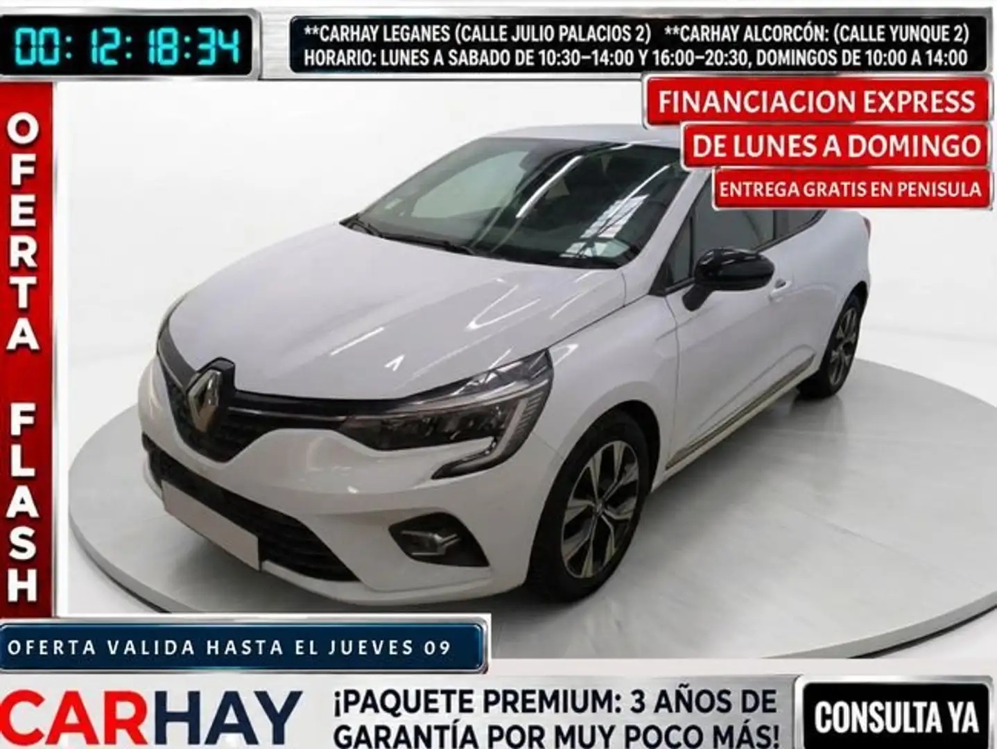 Renault Clio V Evolution 1.0 SCe 65CV BVM5 E6d Blanco - 1
