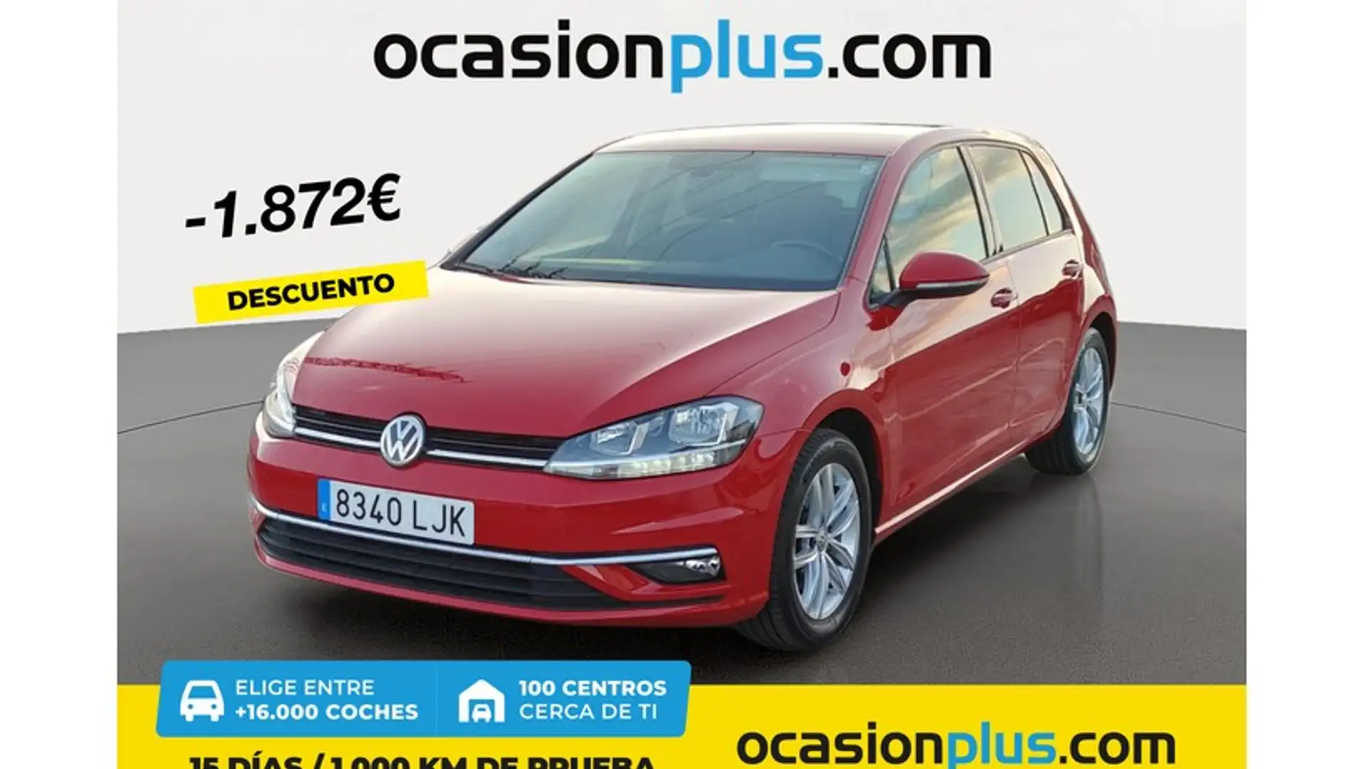 Volkswagen Golf 1.5 TSI Evo Advance DSG7 110kW Rood - 1
