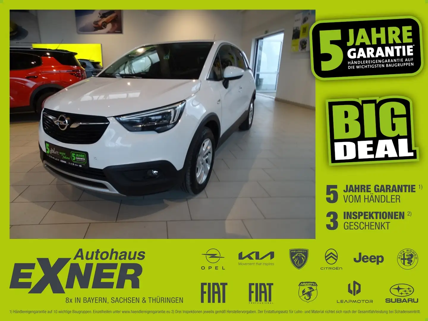 Opel Crossland X 1.2 Turbo INNOVATION AHK+LED+SHZ+LM Blanco - 1