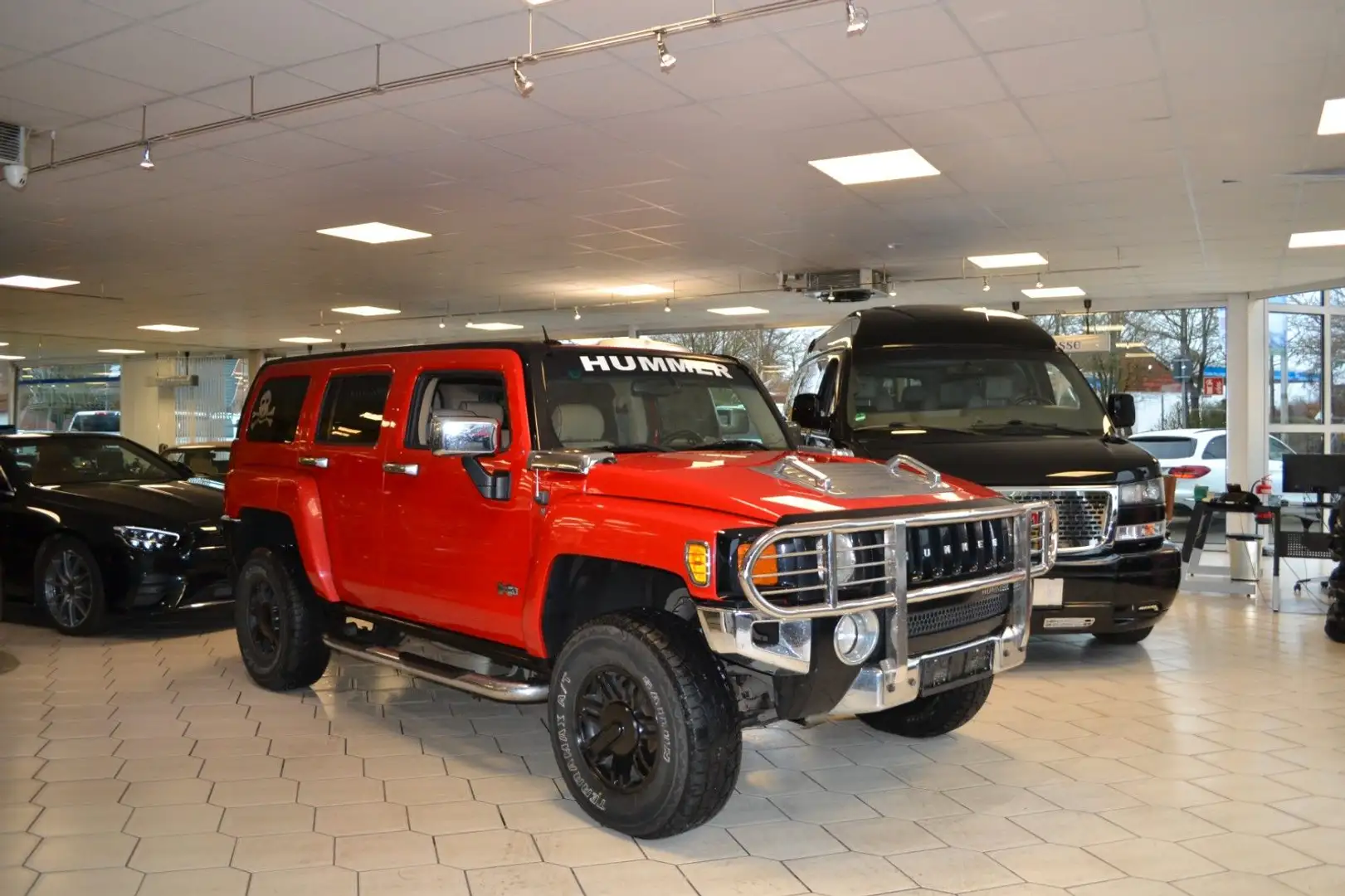 HUMMER H3 3,7 4WD- LPG Autogas Červená - 1