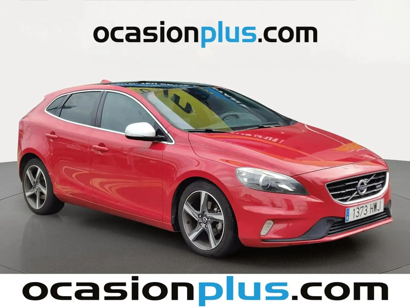 Volvo V40 D2 R-Design Momentum 115 Rojo - 2