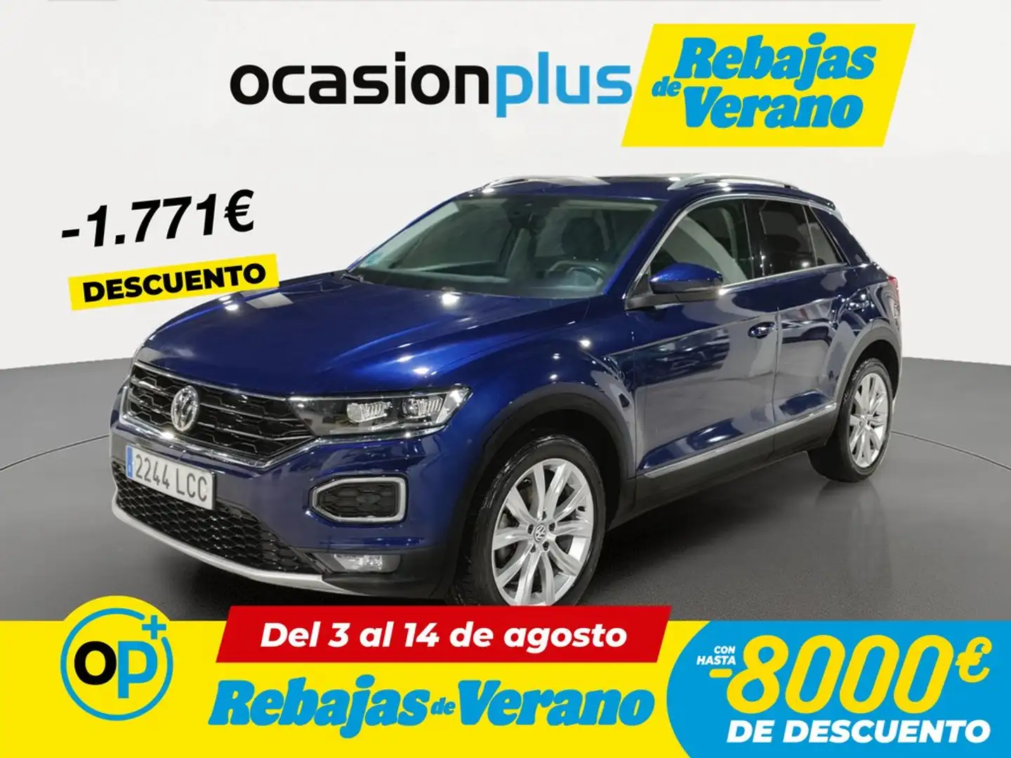 Volkswagen T-Roc 1.5 TSI Sport DSG7 Azul - 1