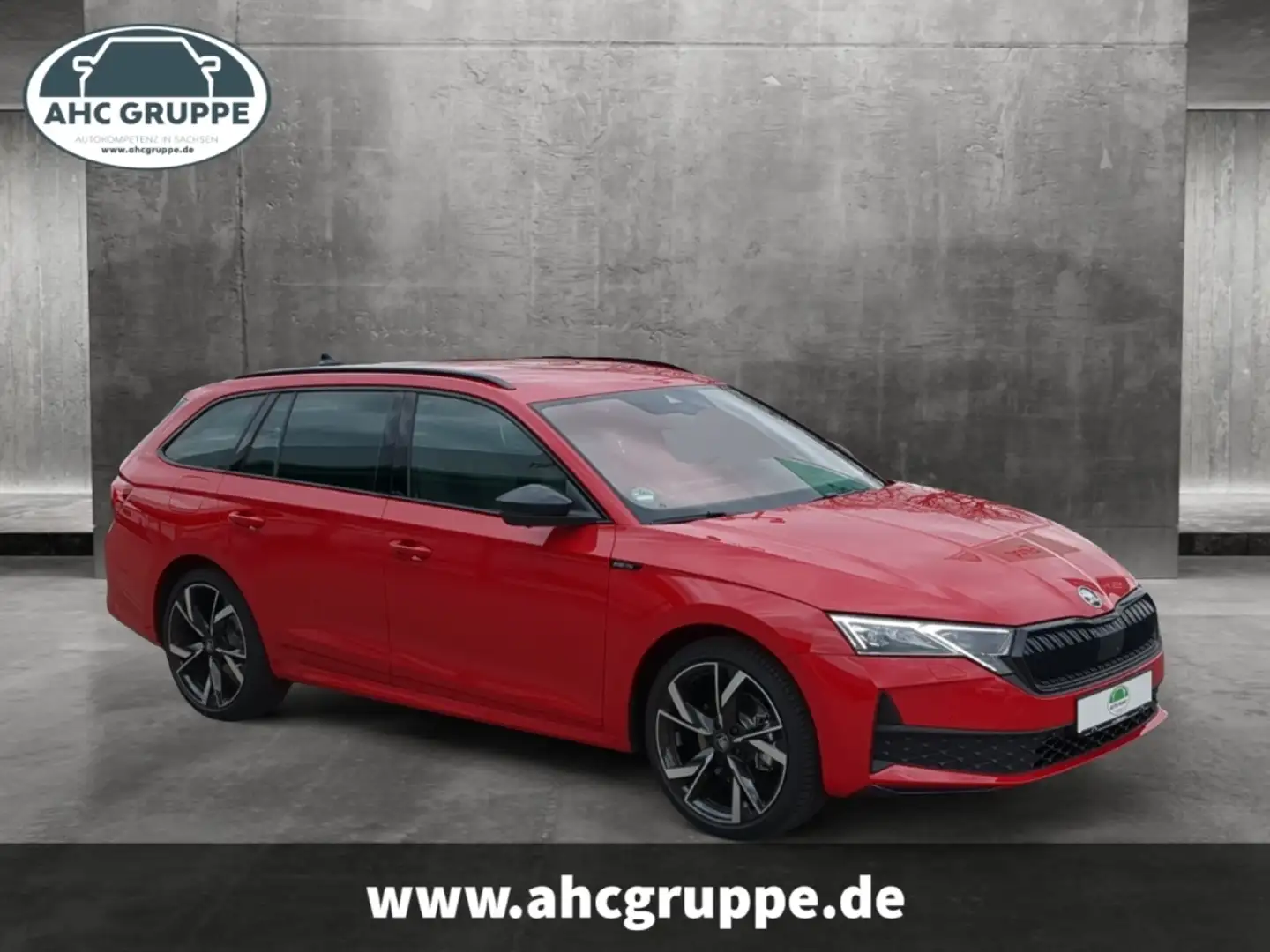 Skoda Octavia Combi 2.0 TDI DPF 110kW EU6e Sportline 7-Gang-DSG, Rot - 2
