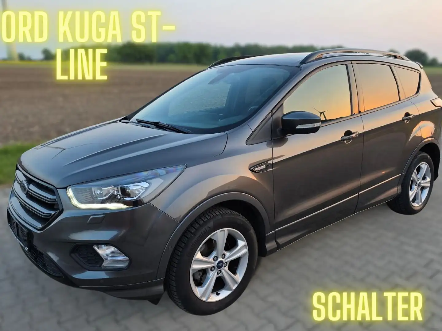 Ford Kuga a ST-Line LED 8xAlu Kamera SHZ AHK abm. Grau - 1