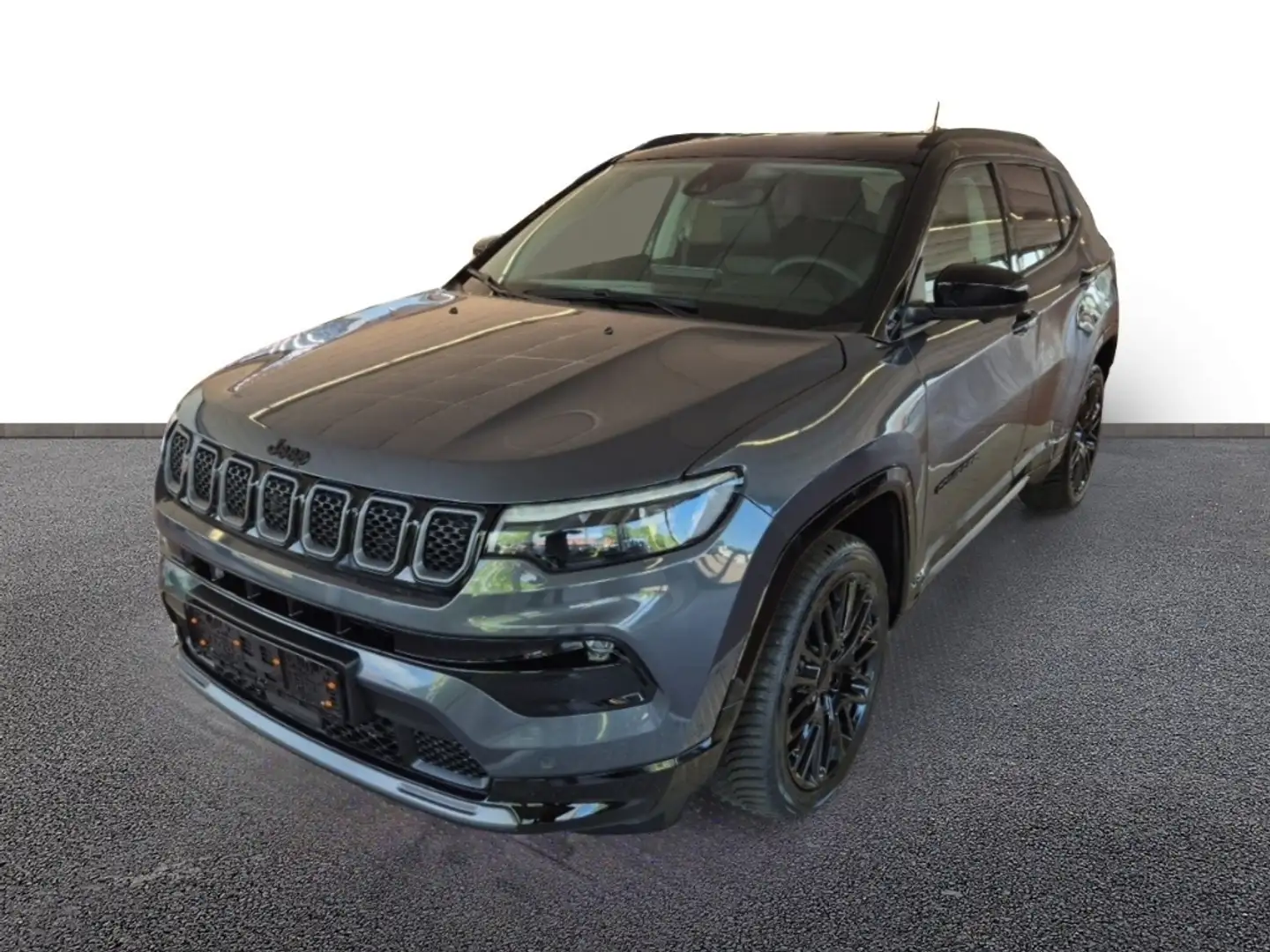 Jeep Compass S Mild-Hybrid FWD 1.5 MultiAir Leder SHZ Gris - 2