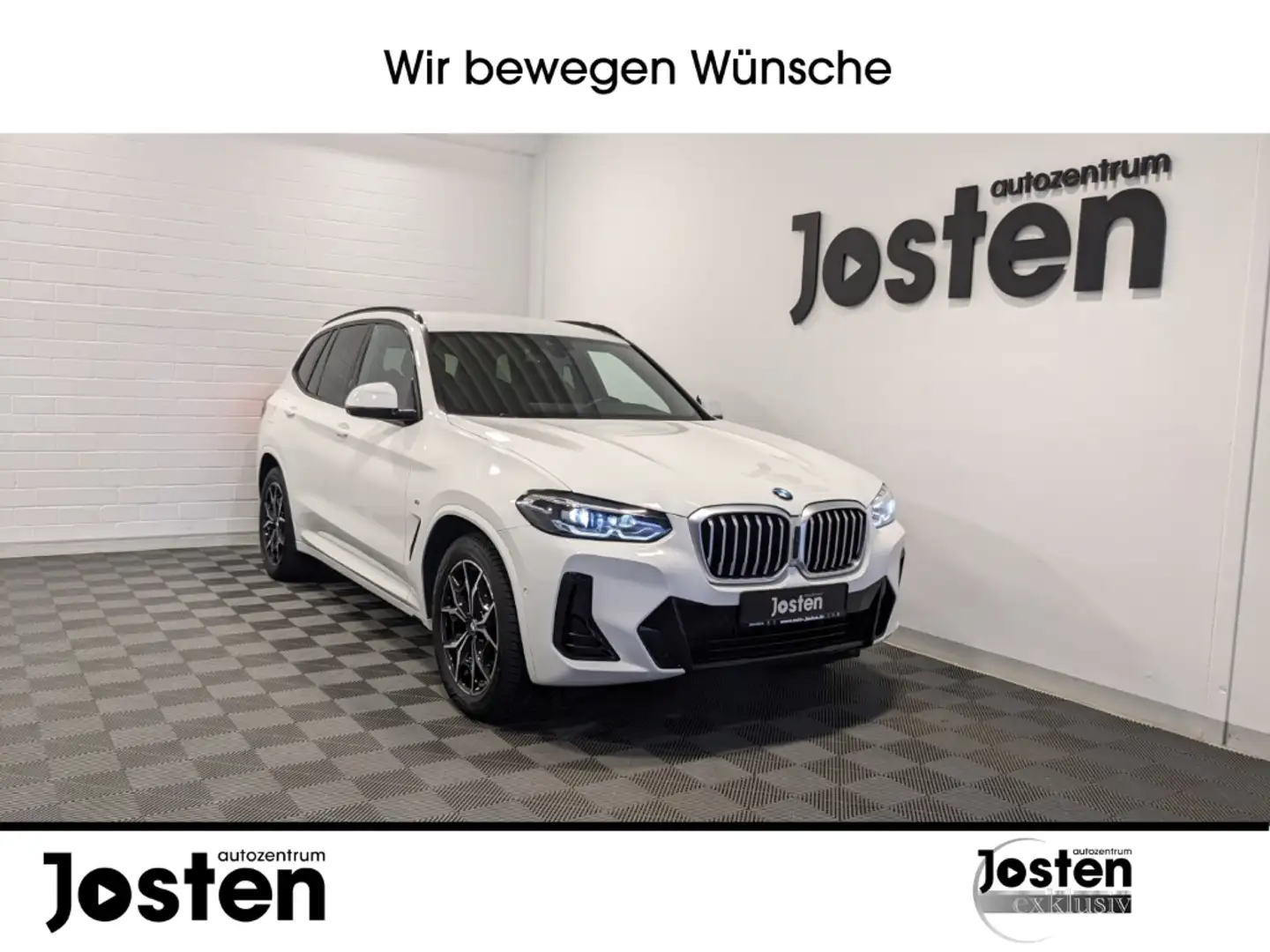 BMW X3 xDrive 20 d M Sport LED CarPlay 360 DAB Weiß - 1