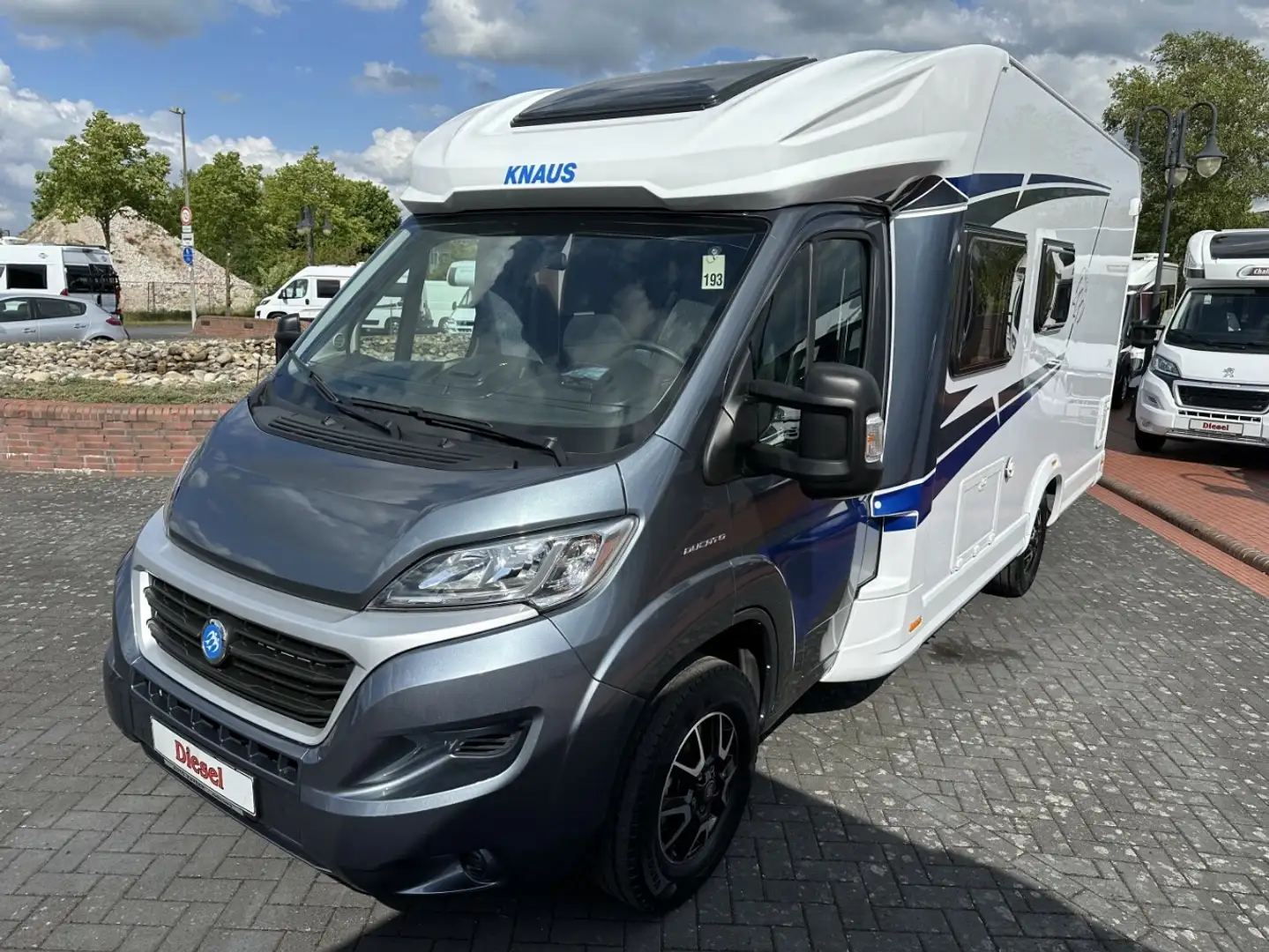 Knaus L!ve Wave 650 MF +Solar+Hubbett+Fahrradträger+Kame Blanco - 2
