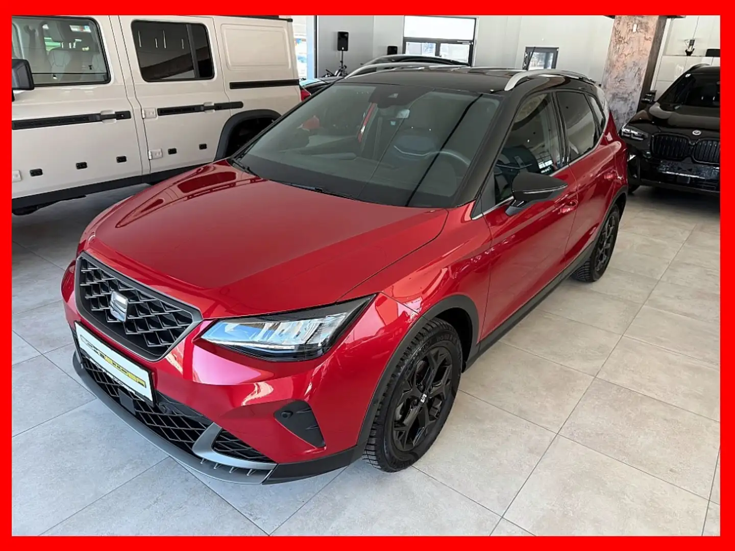 SEAT Arona 1,0 Eco TSI FR DSG* 4 JAHRE GARANTIE/FINANZIERU... Rosso - 1