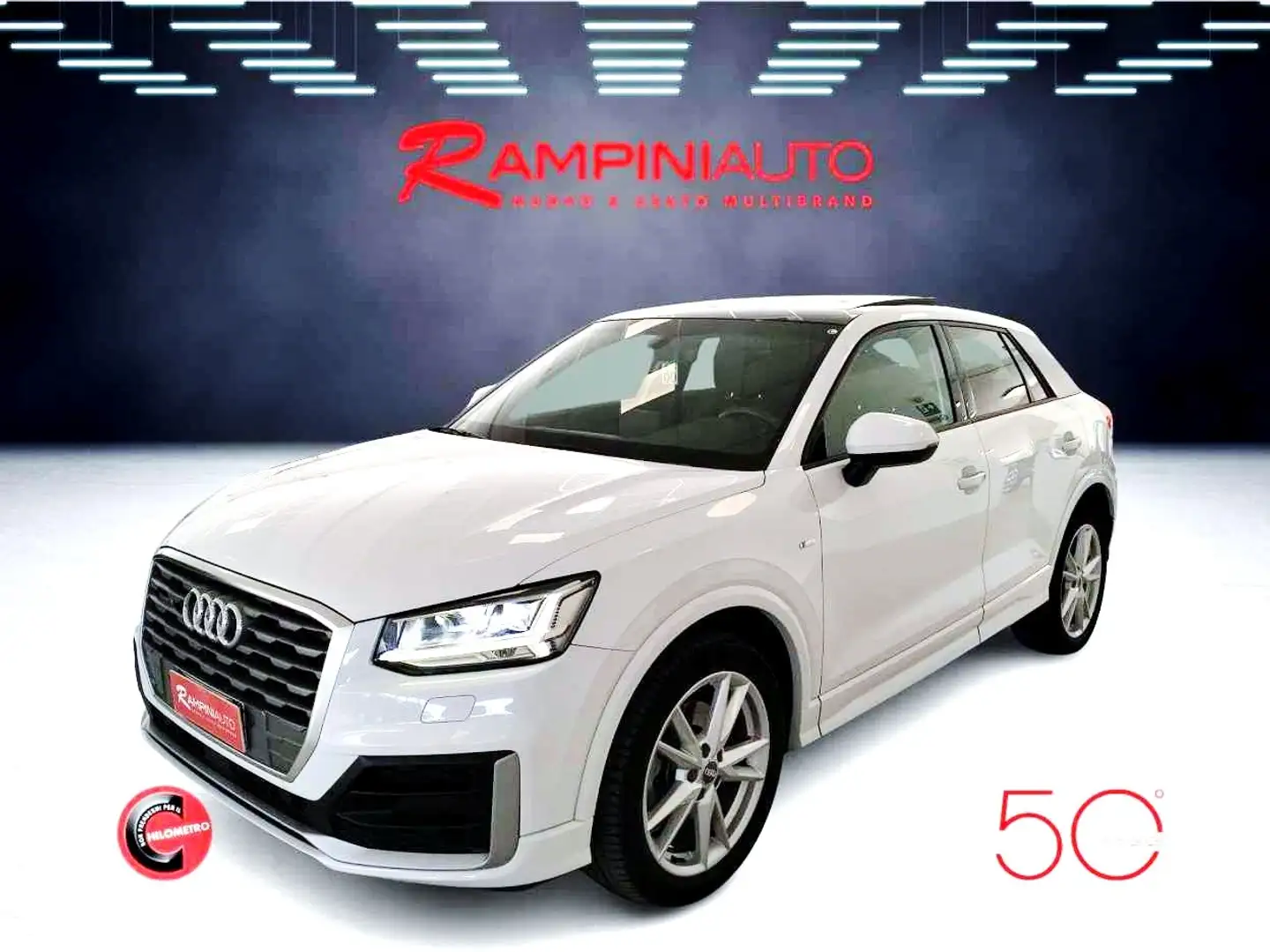 Audi Q2 2.0 TDI quattro S tronic S line Edition KM 65.000 Bianco - 1